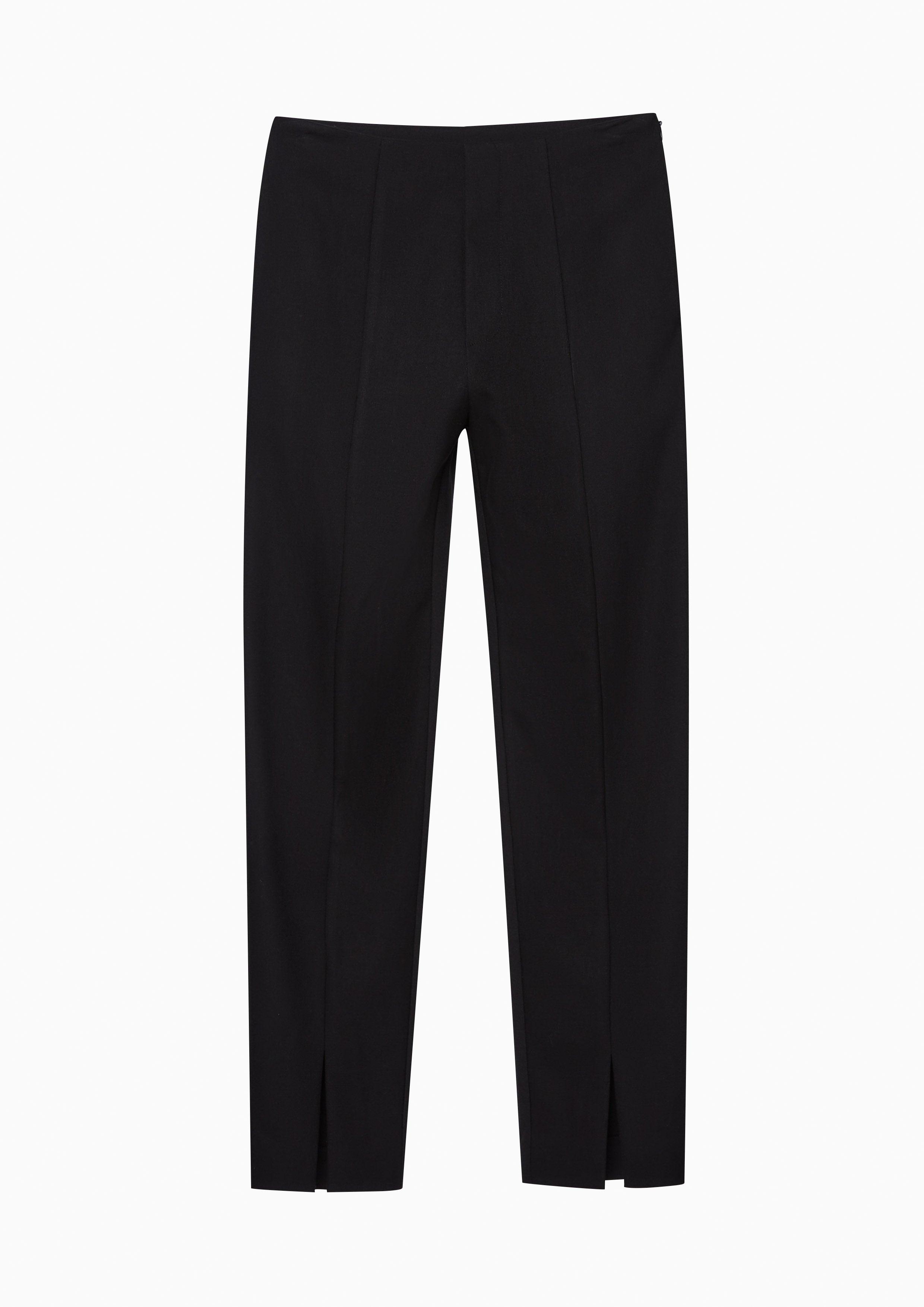 Lost in Museum High Waist Sleek Pants Black