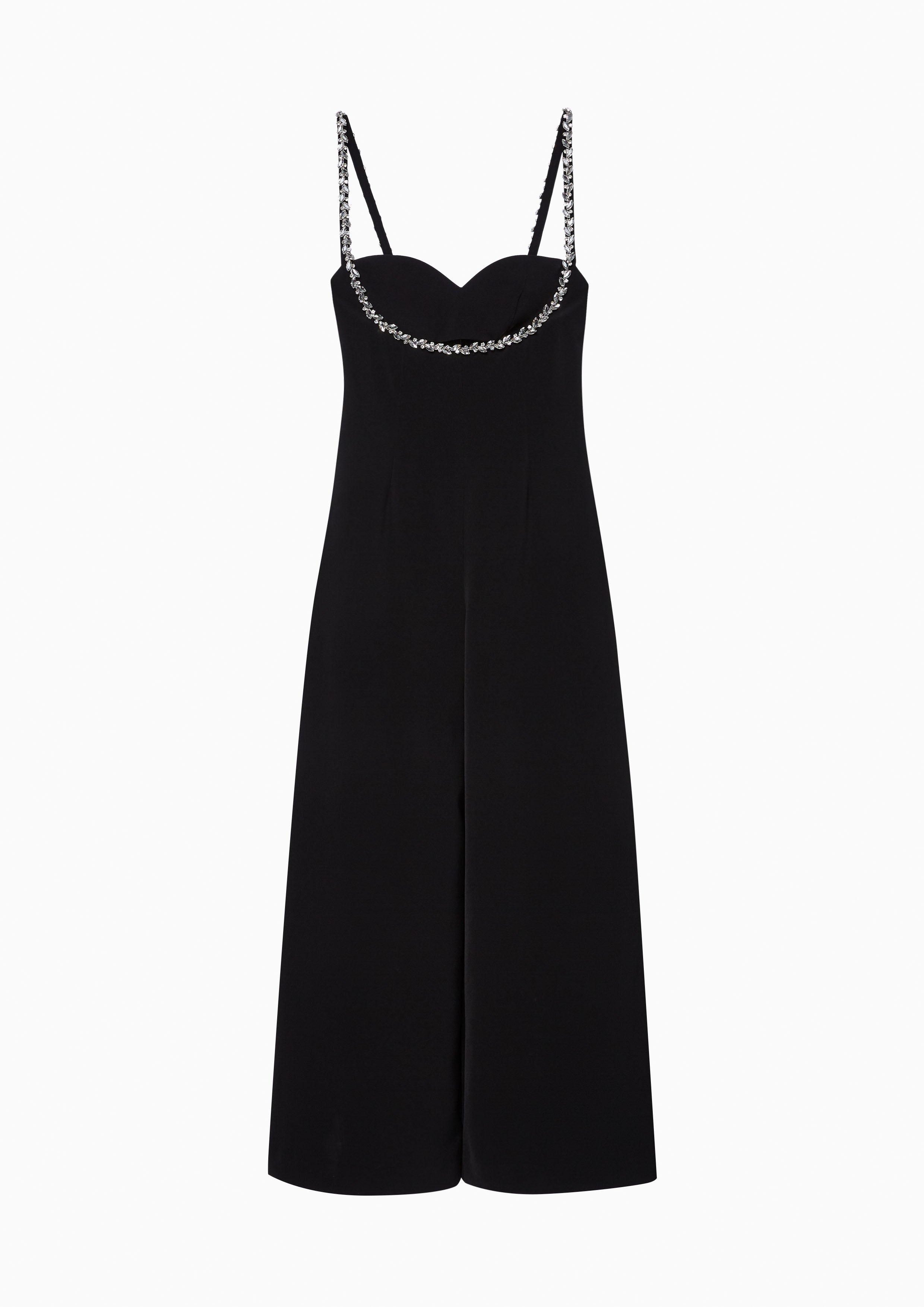 Crystal Strap Flare Jumpsuit Lost In Museum Collection