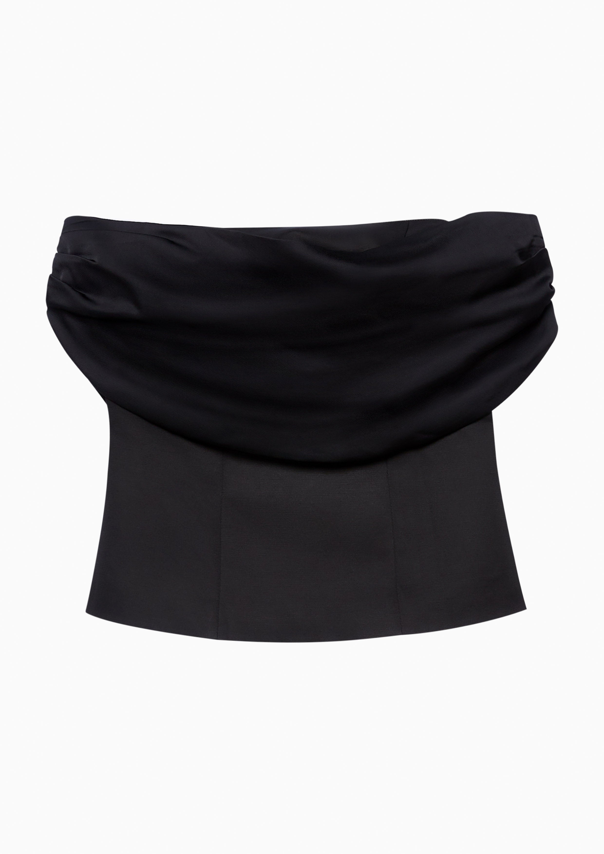 Strapless Bardot Top Lost In Museum Collection