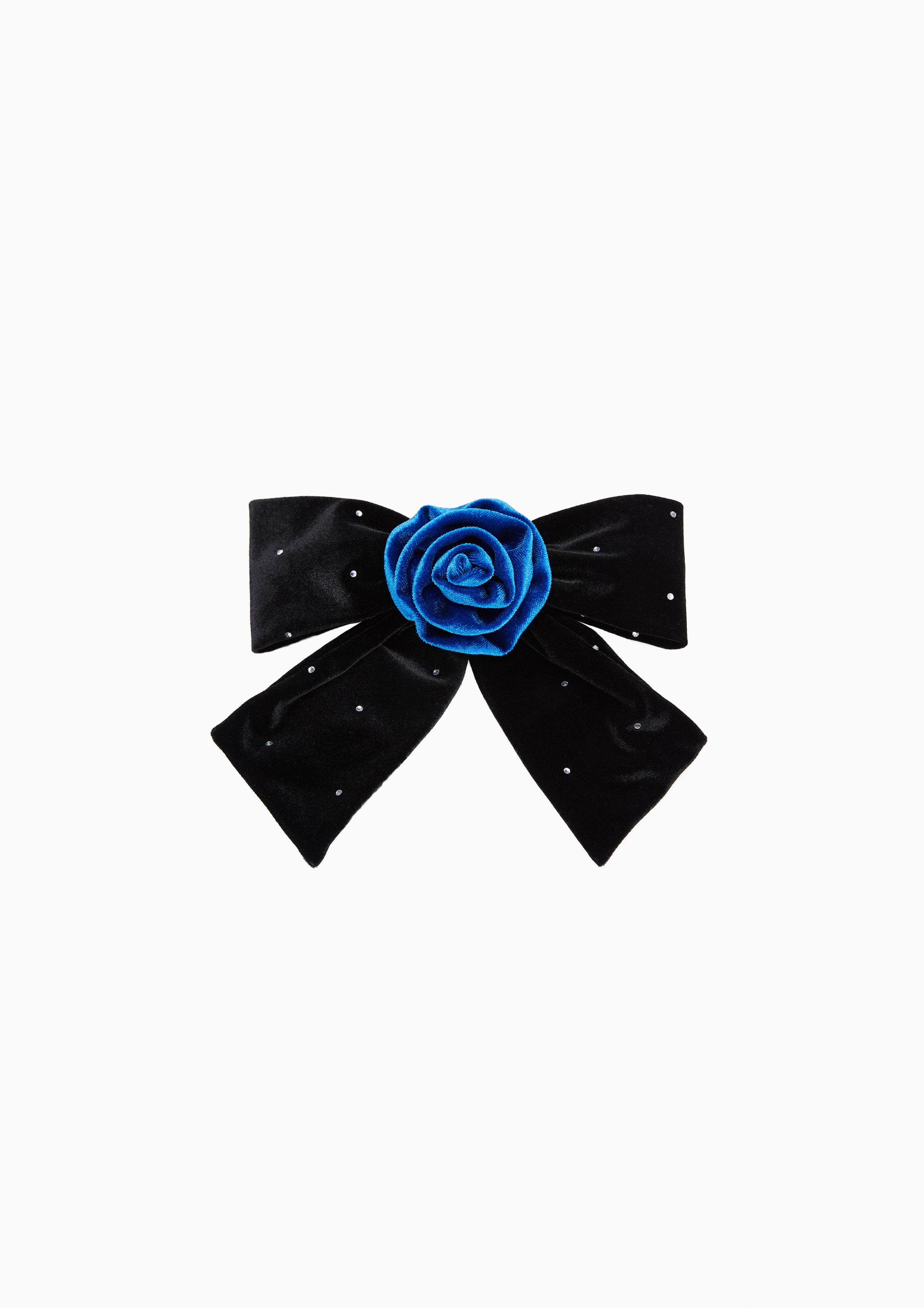 Posey Bow Hairclip Black