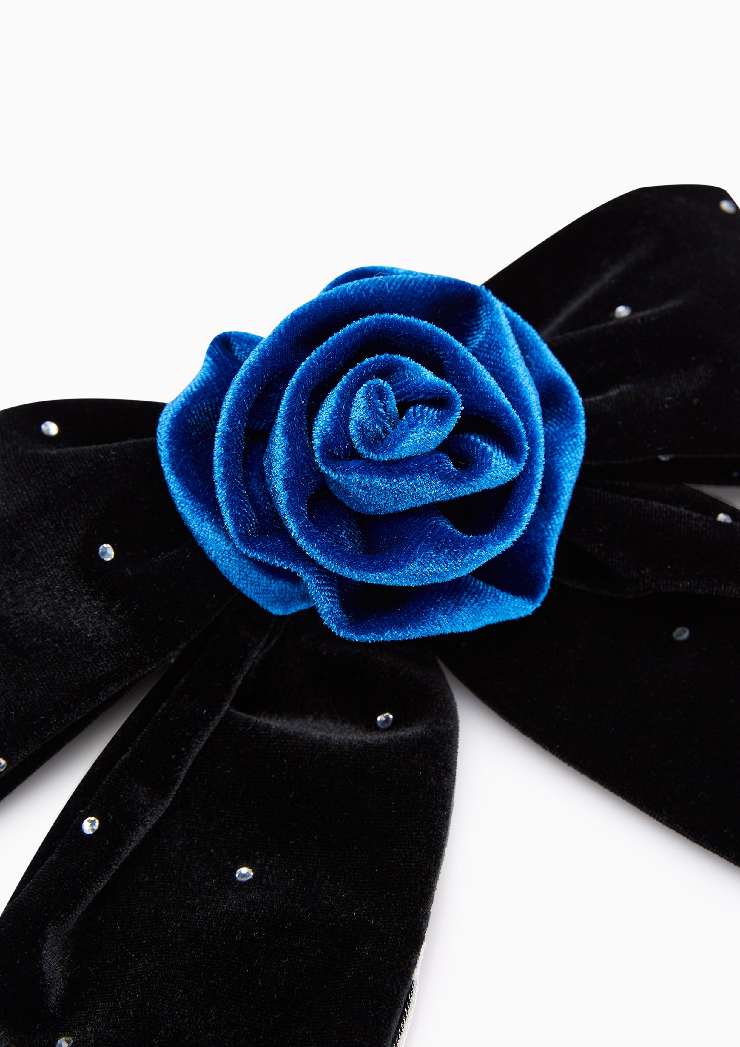 Posey Bow Hairclip Black