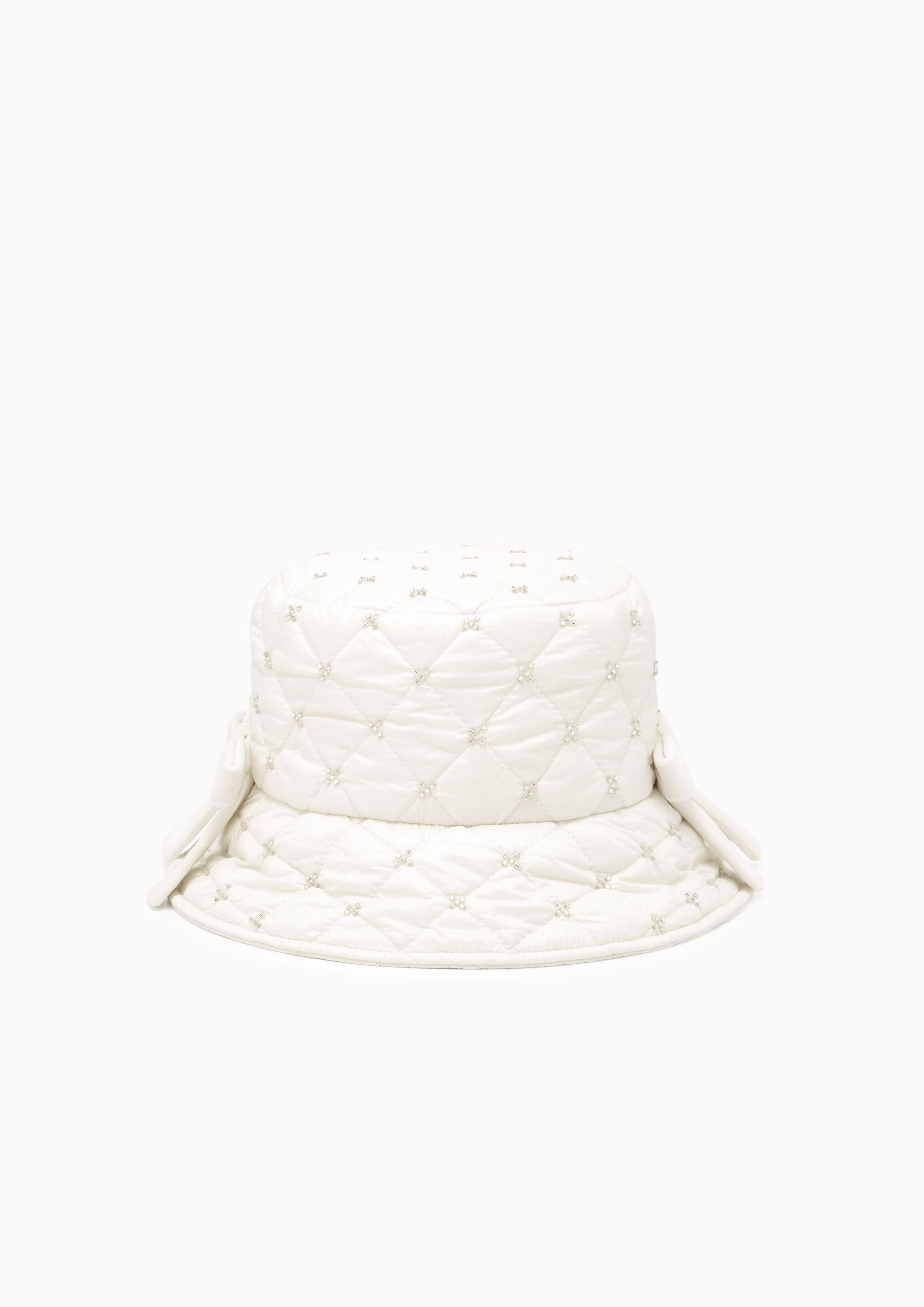 Monsy Bucket Hat White