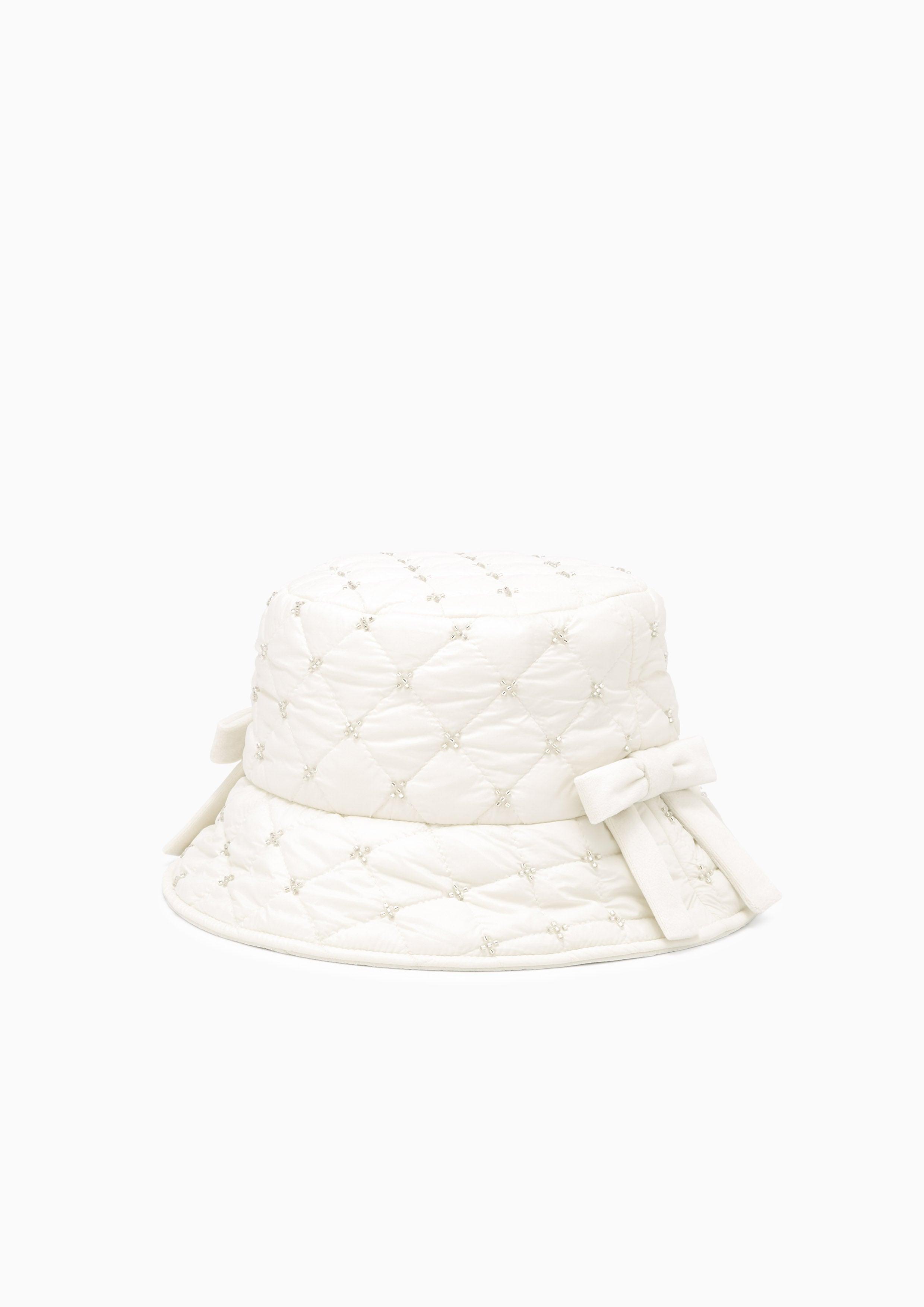 Monsy Bucket Hat White