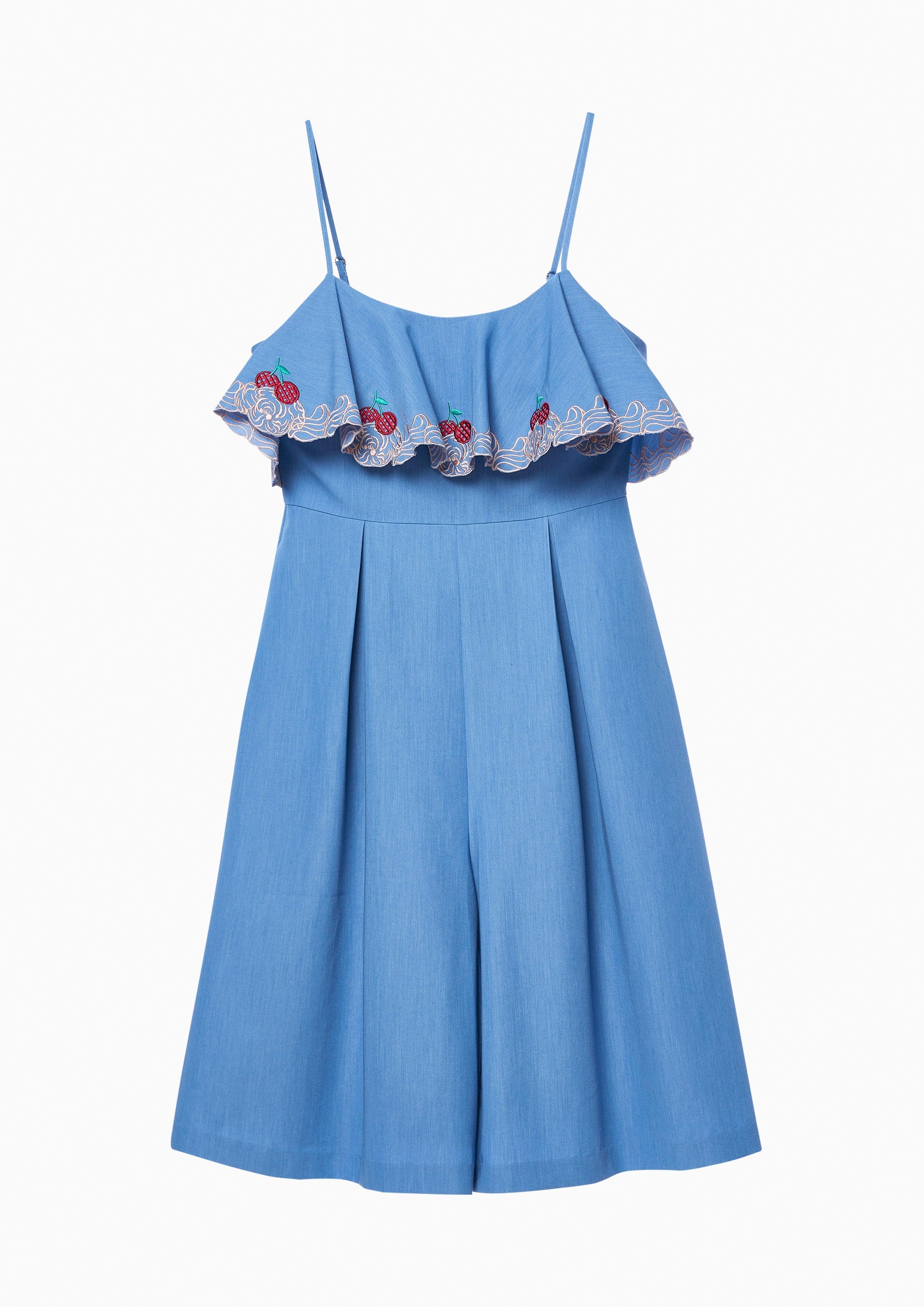 Cherie Amour Eclatante Romper Blue