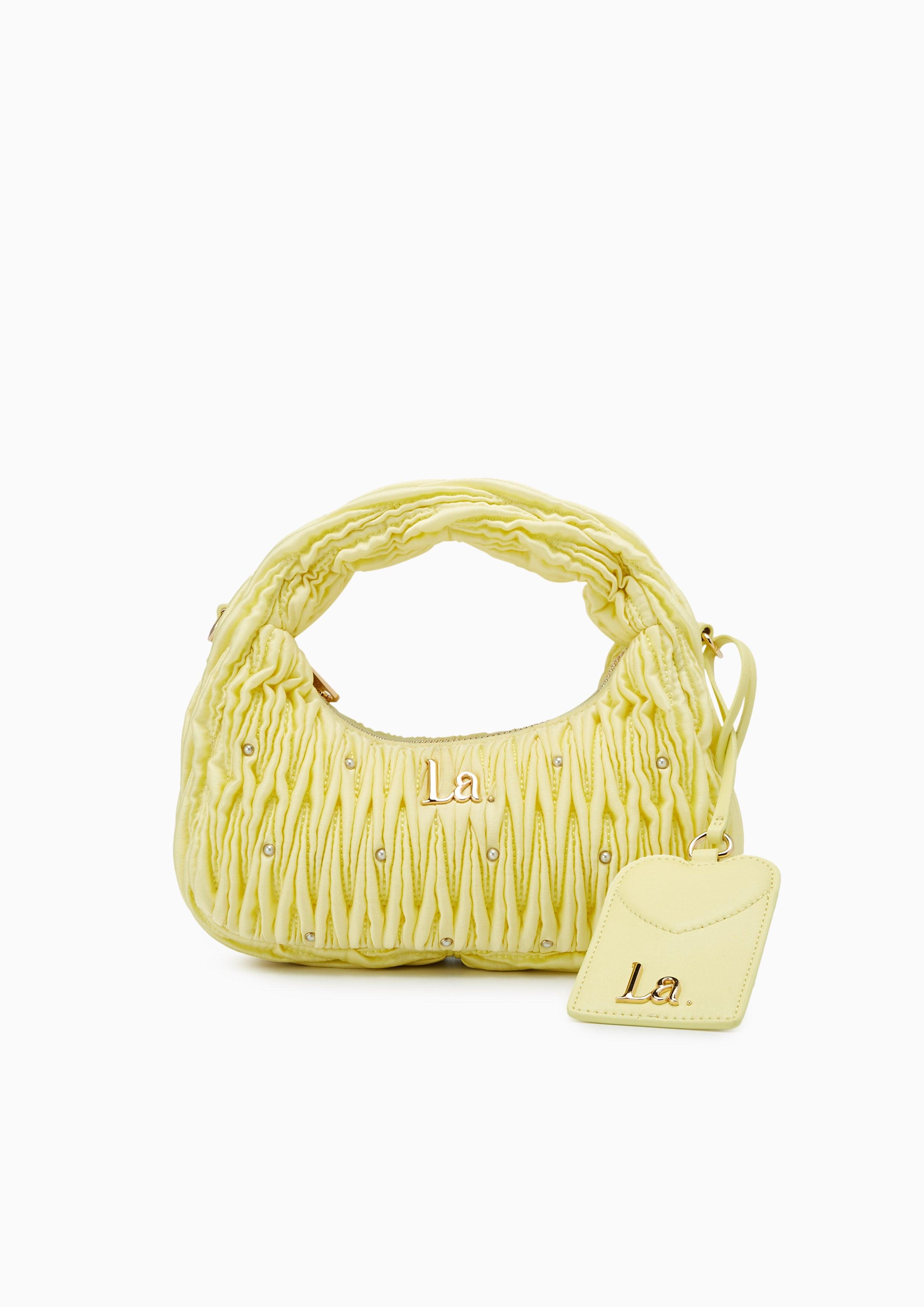 Chalotte Top Handle Bag Yellow