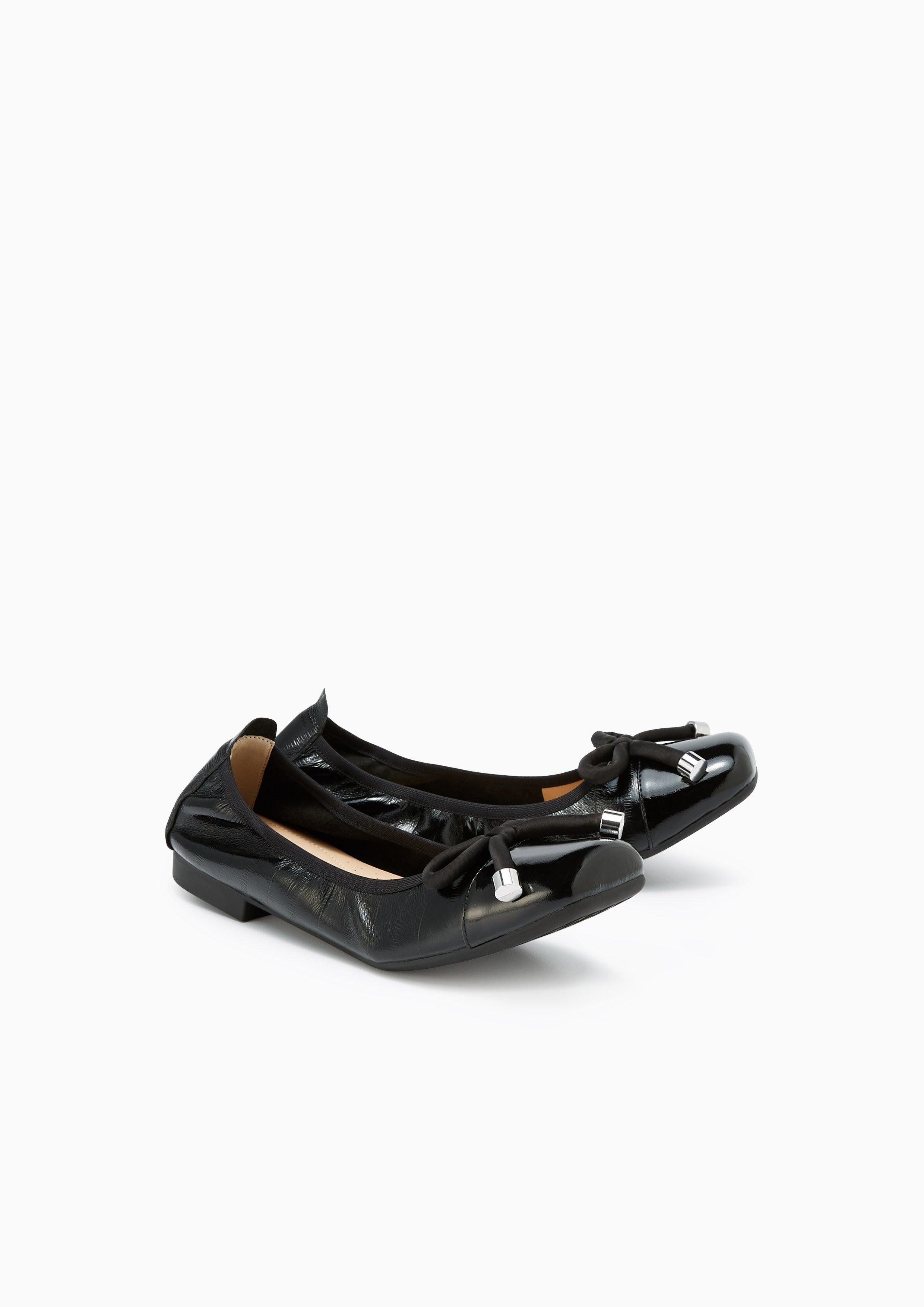 Hirono Ballerinas Black