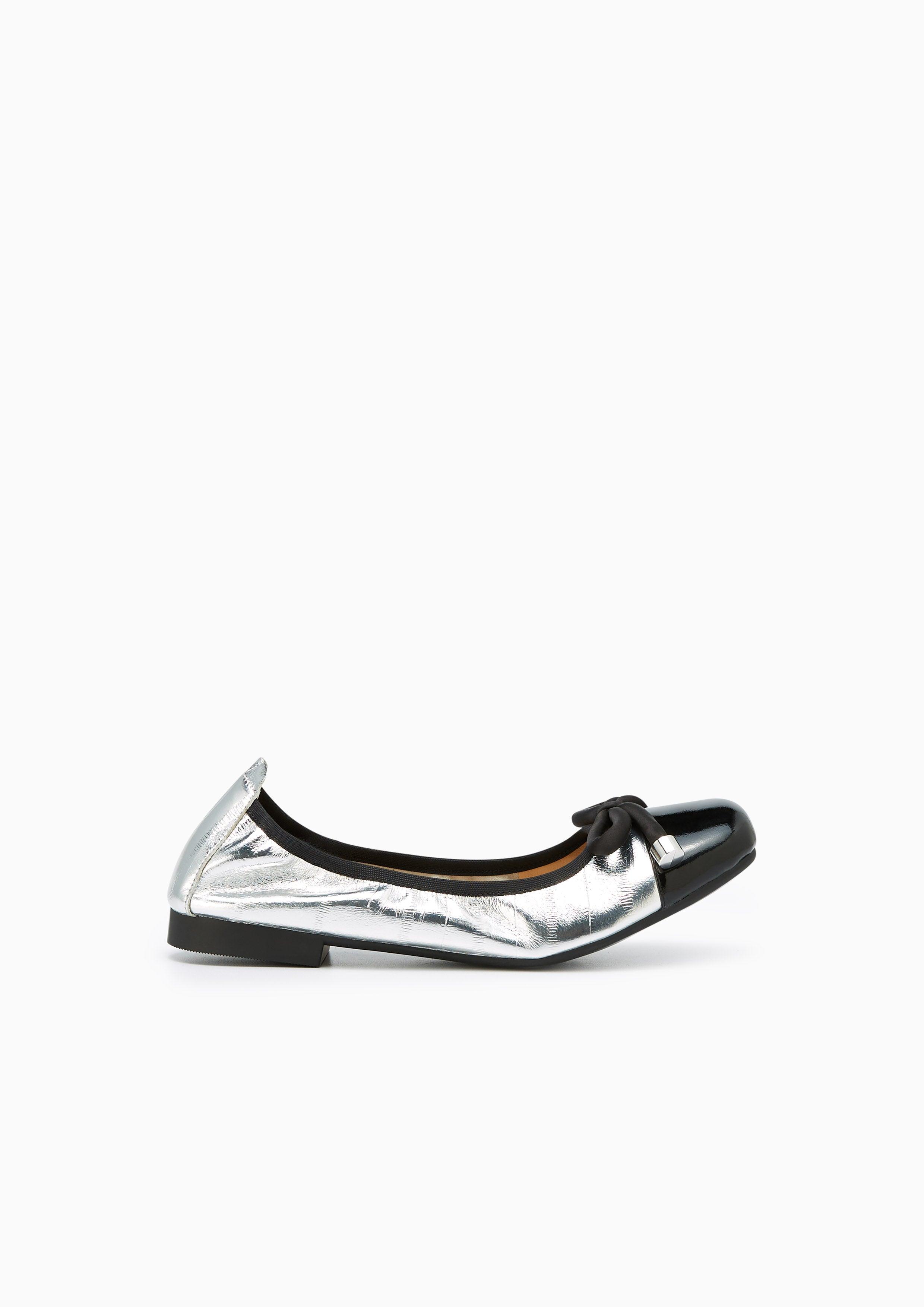 Hirono Ballerinas Silver