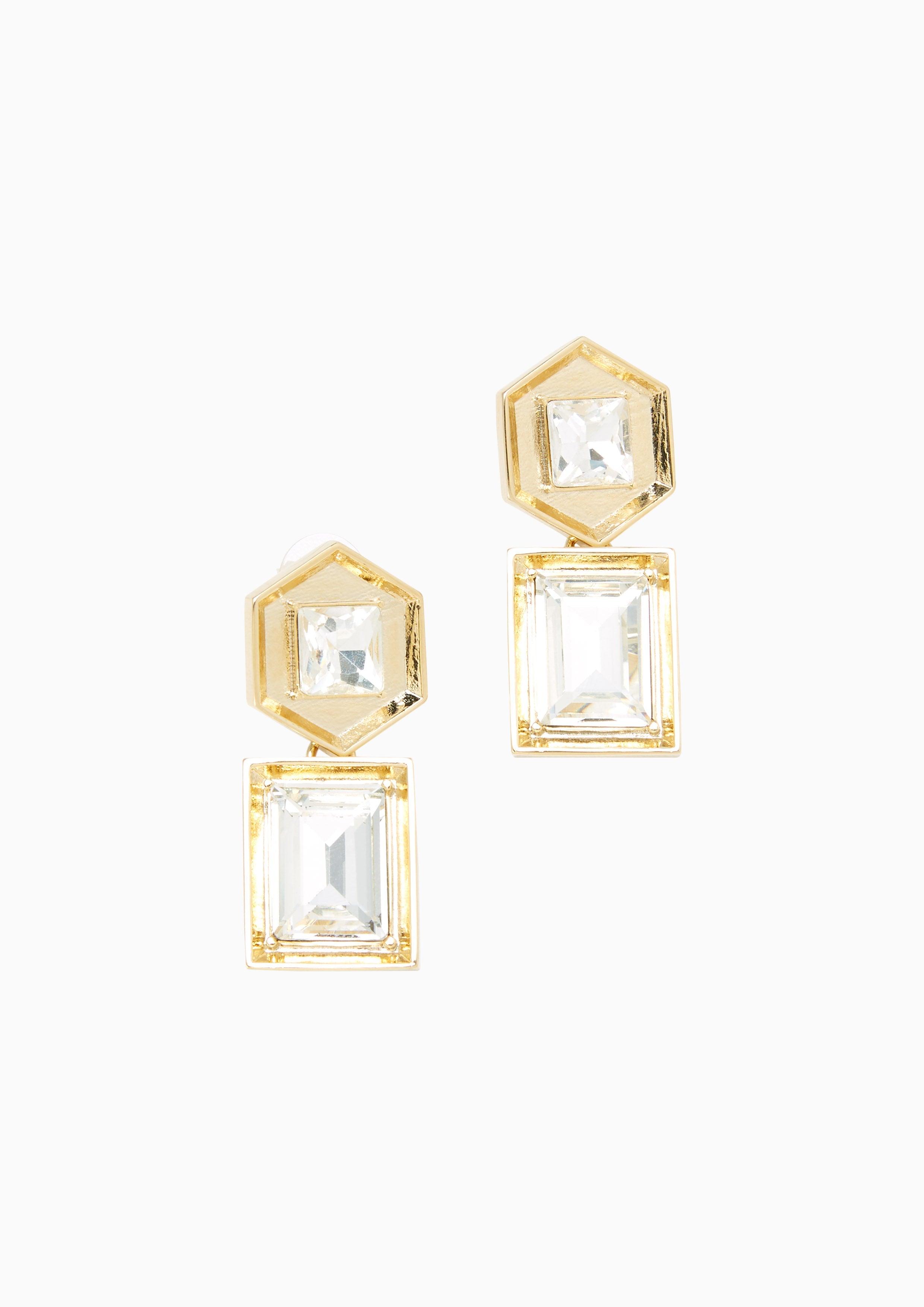 Hexonia Earrings Gold