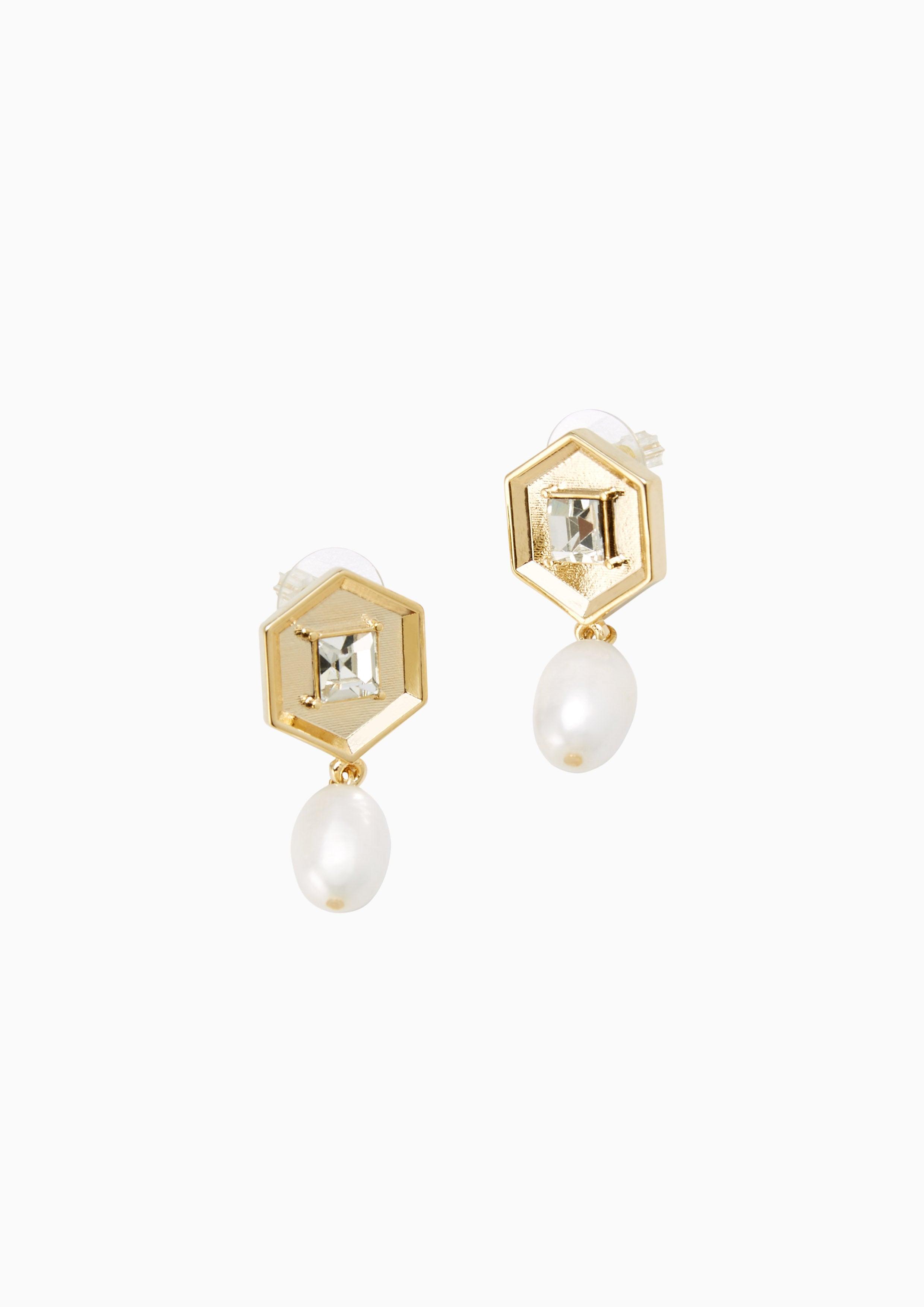 Hexer Earrings Gold