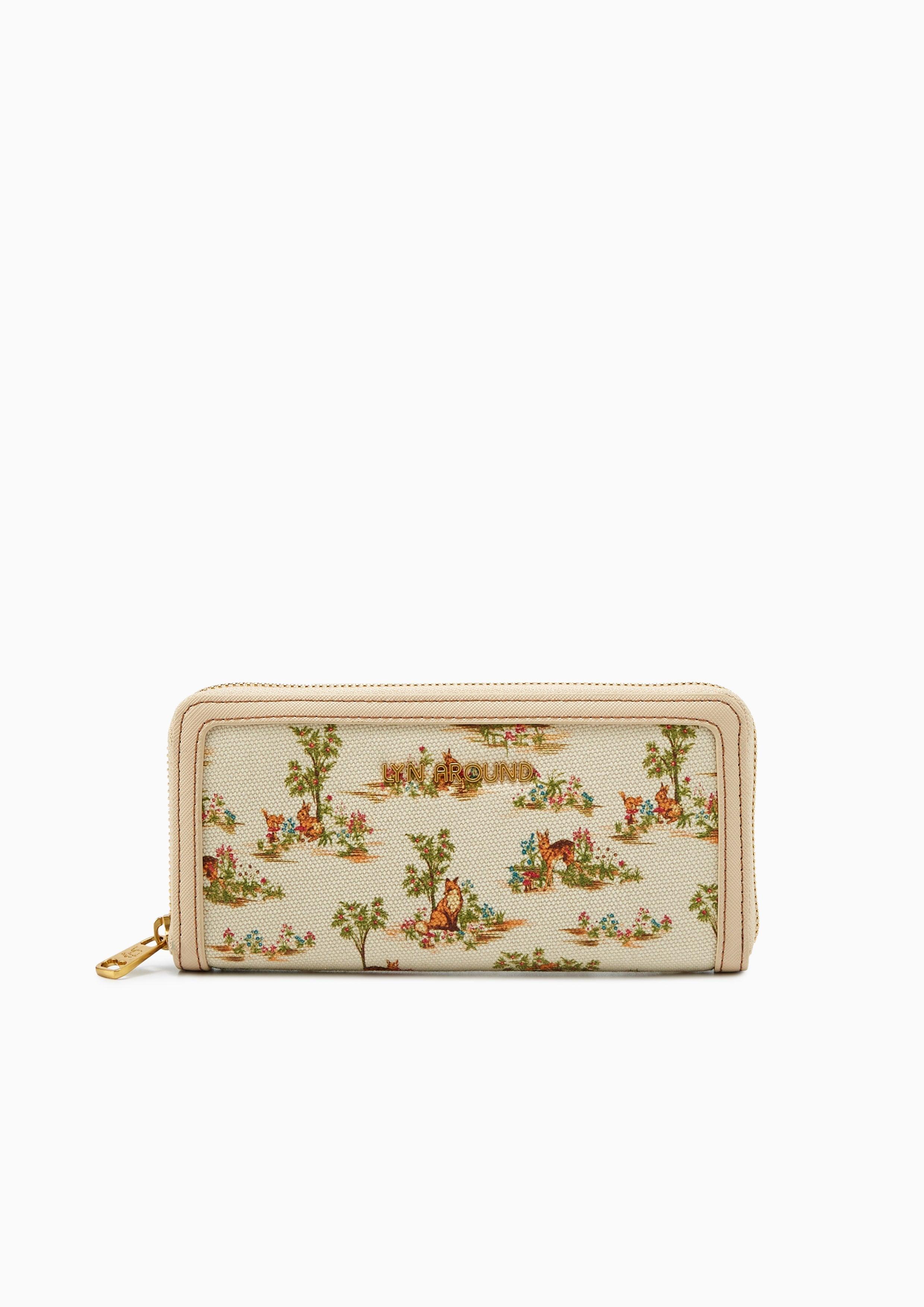 Odette Crossbody Bag Printed Beige