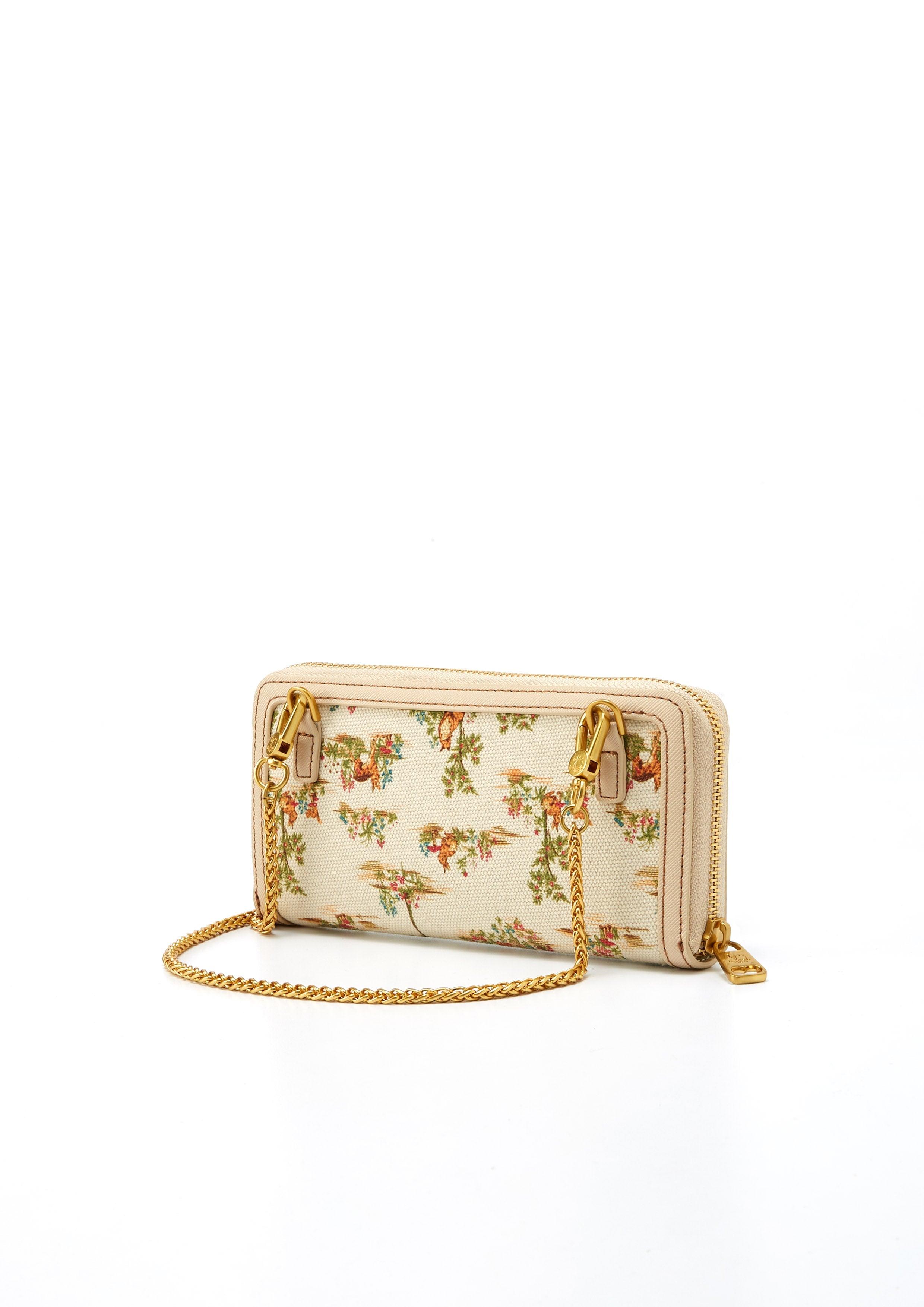 Odette Crossbody Bag Printed Beige