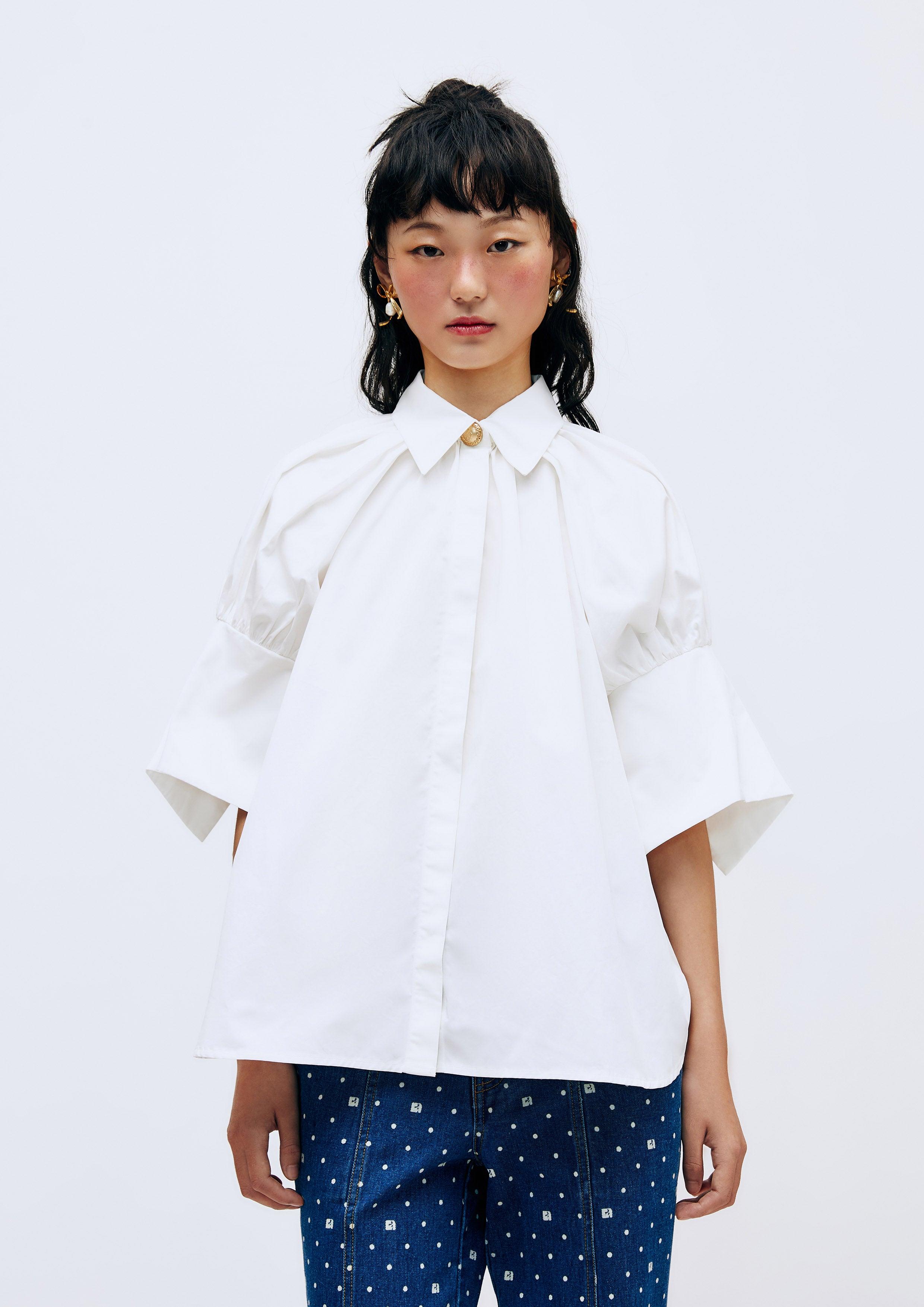 Lost in Museum Olympian Princess Blouse White