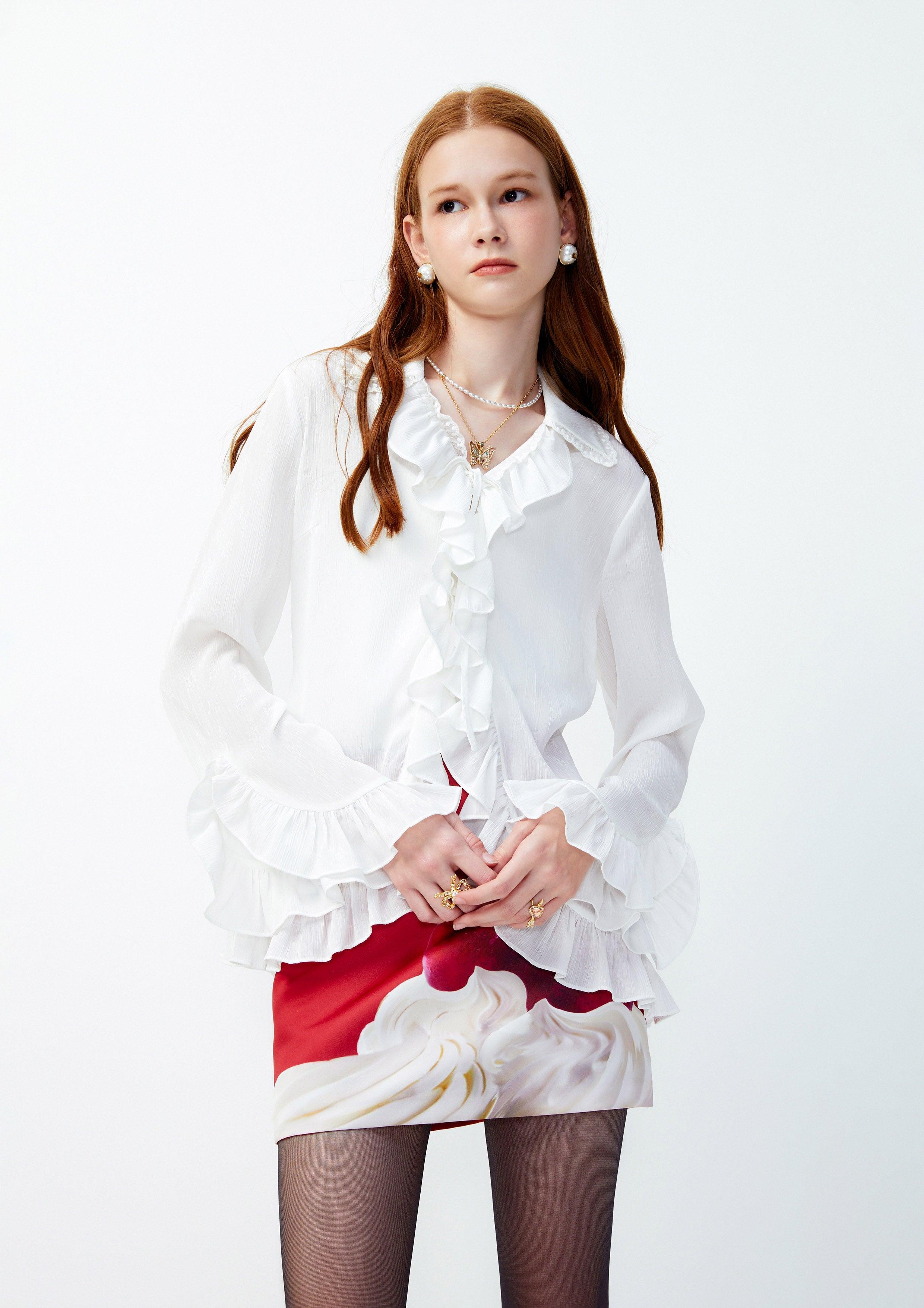 Lost in Museum Fée Princesse Blouse White