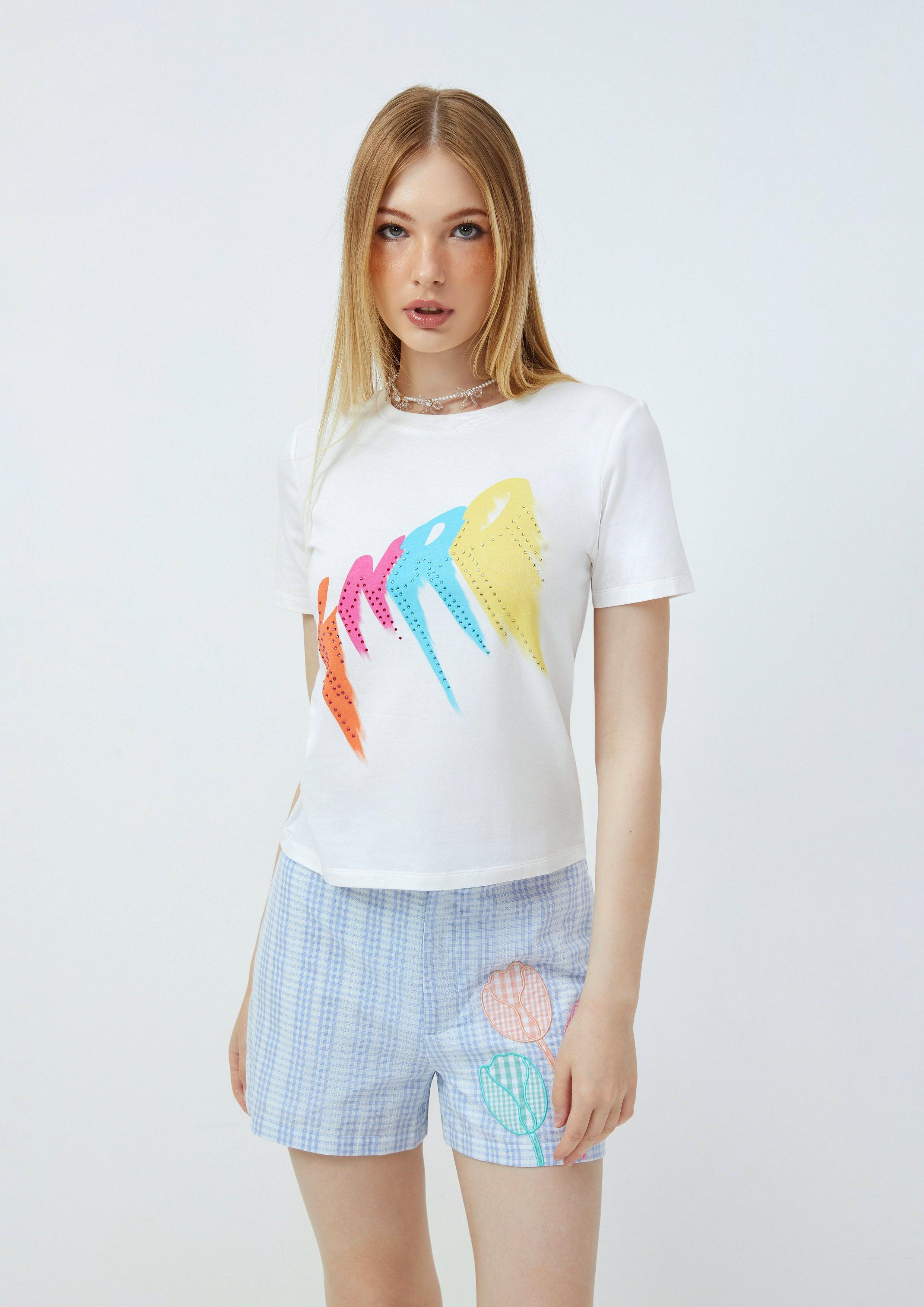 Lost in Museum LNRD Baby Tee White