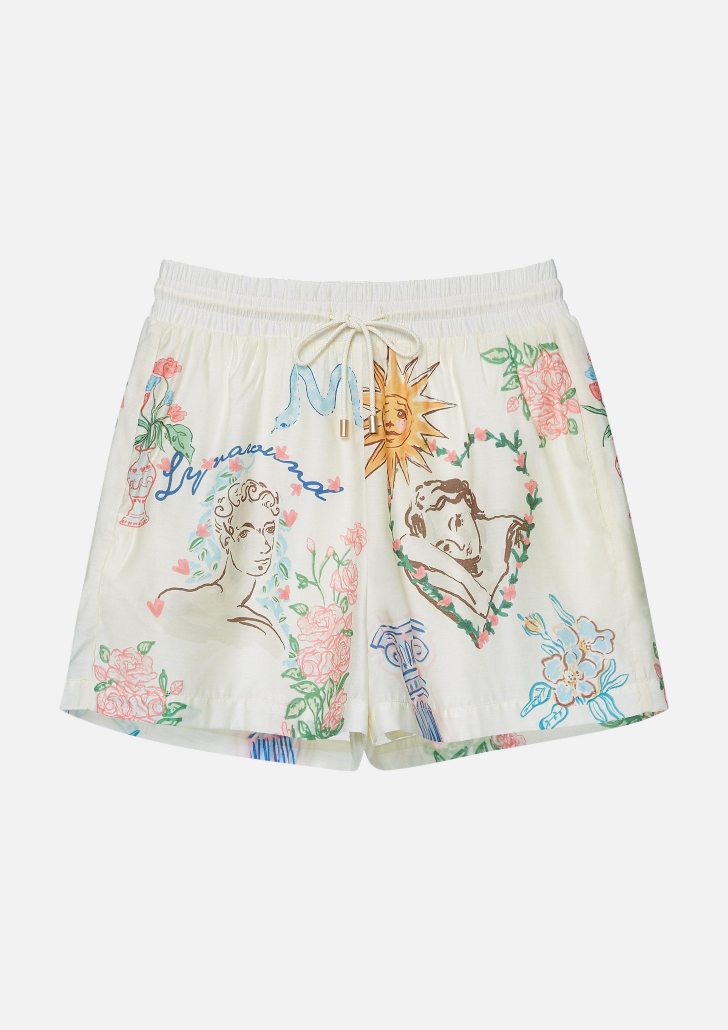 Lost in Museum Elysian Joy Shorts Multi Color