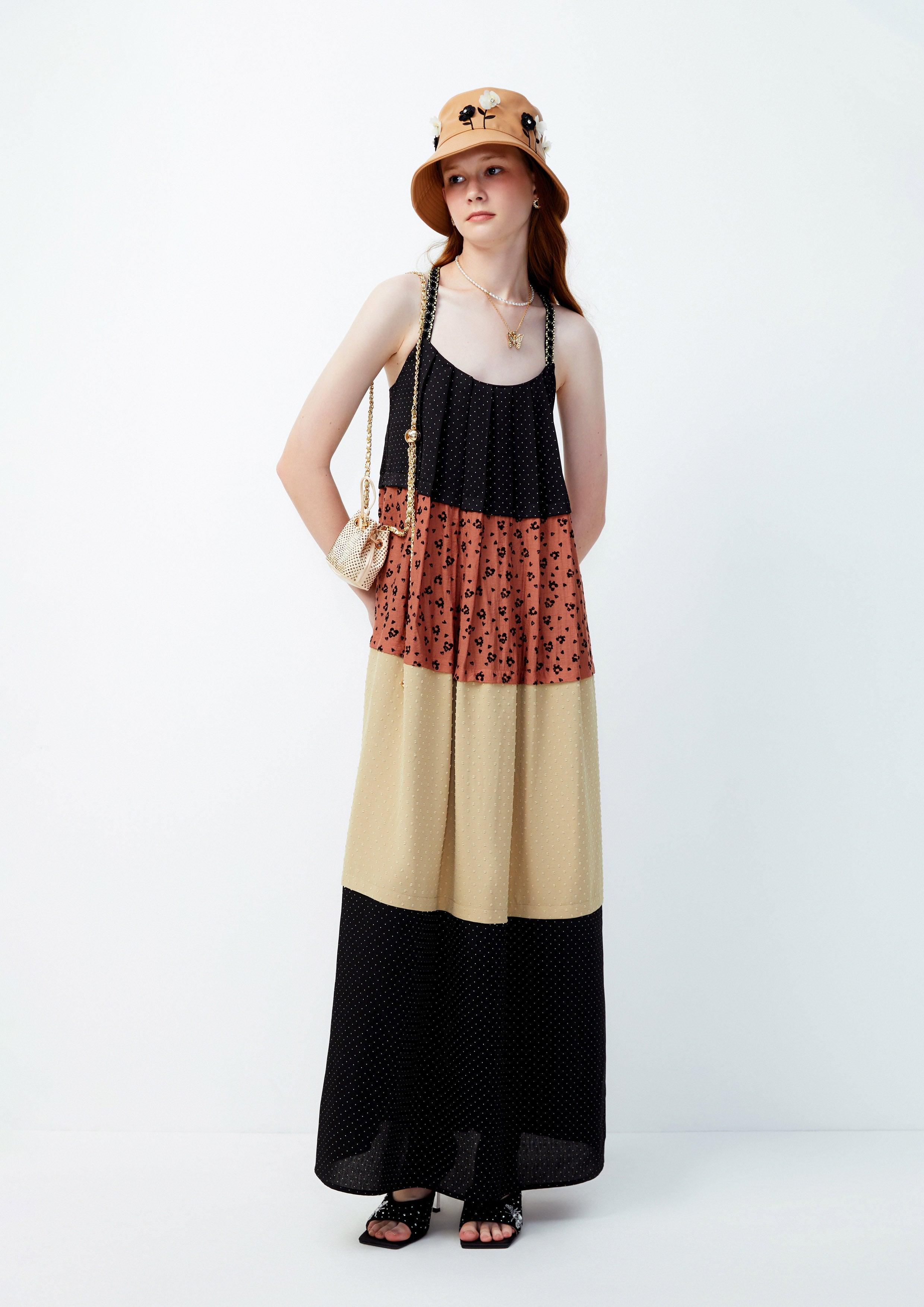 Lost in Museum Elysian Layered Elegance Maxi Multi Color