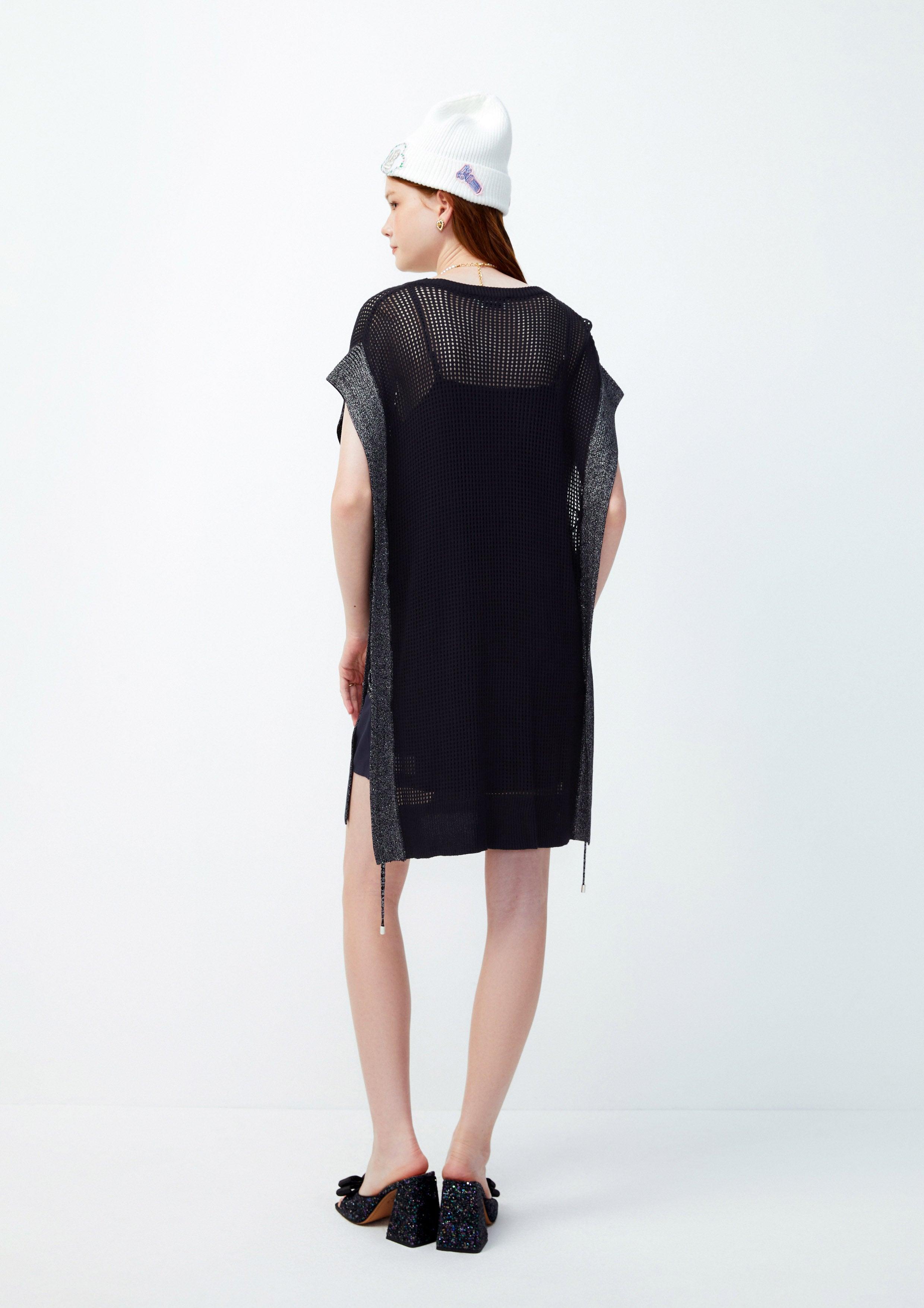 Lost in Museum Aether'S Echo Mesh Outerwear Black