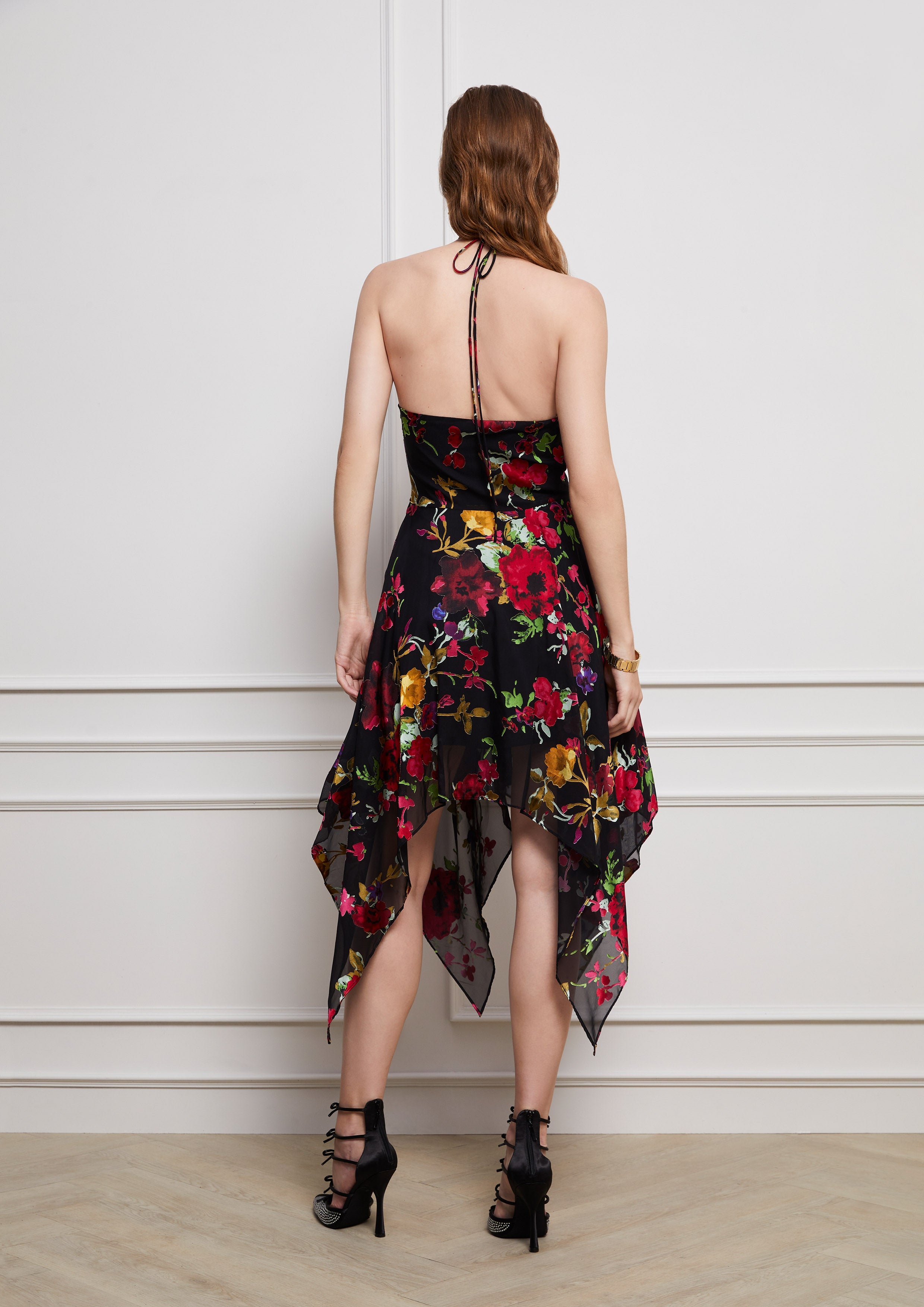 Floral Midi Dress Lost In Museum Collection