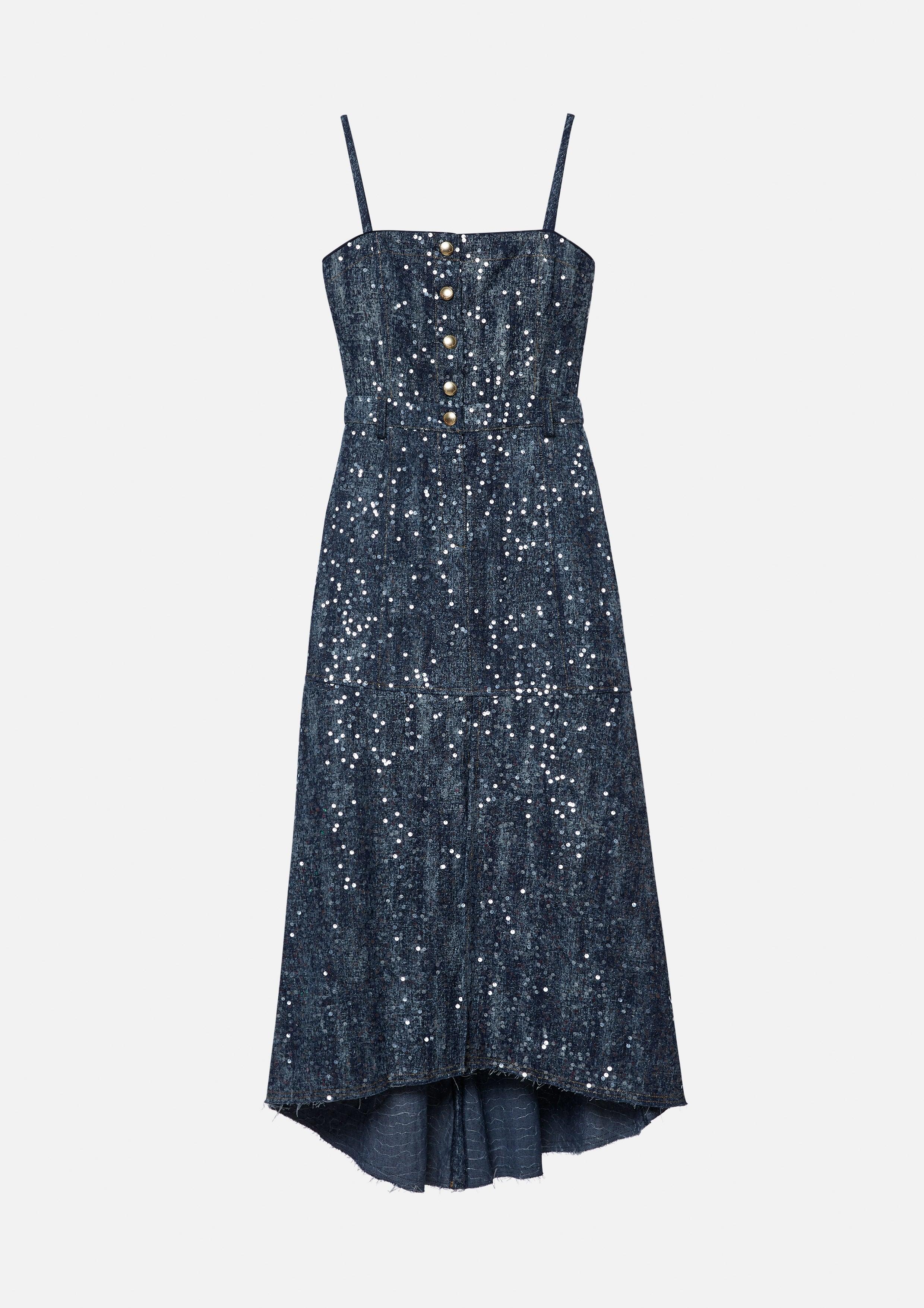 Sequin Maxi Dress Lost In Museum Collection