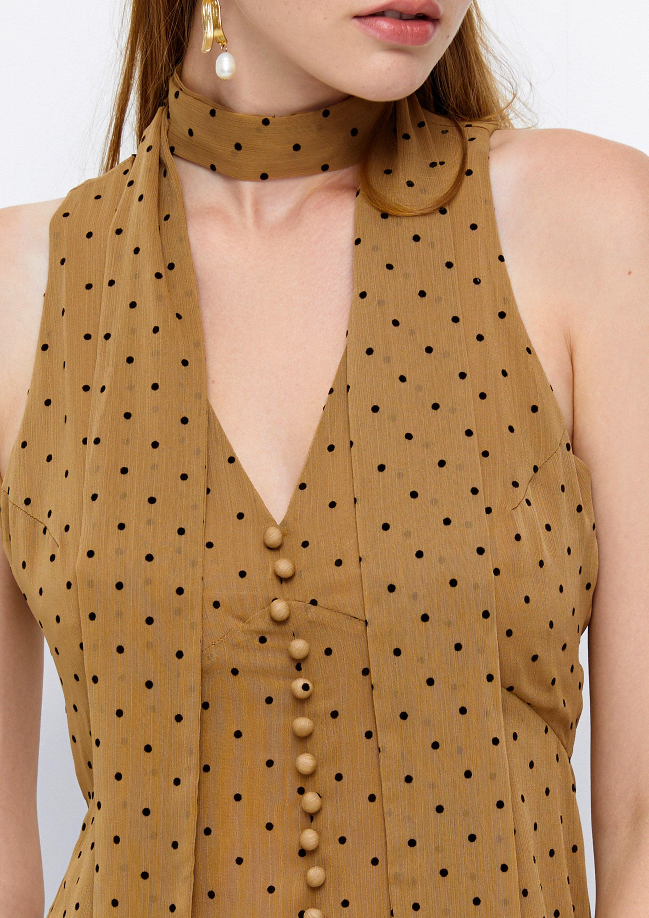 Polkadot Sleeveless Jumpsuit Lost In Museum Collection