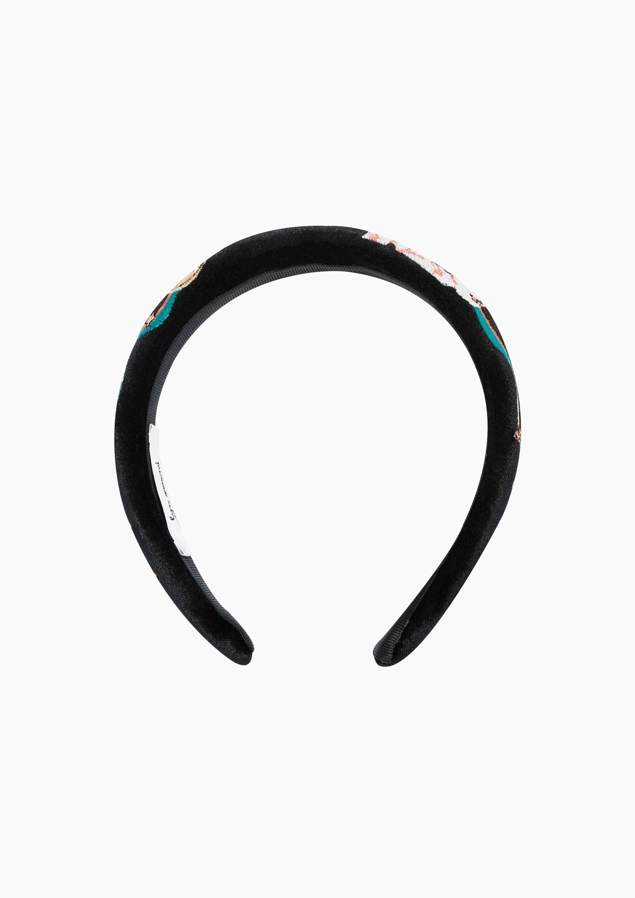 Chromatic Daydream Embroidery Headband Multi Color