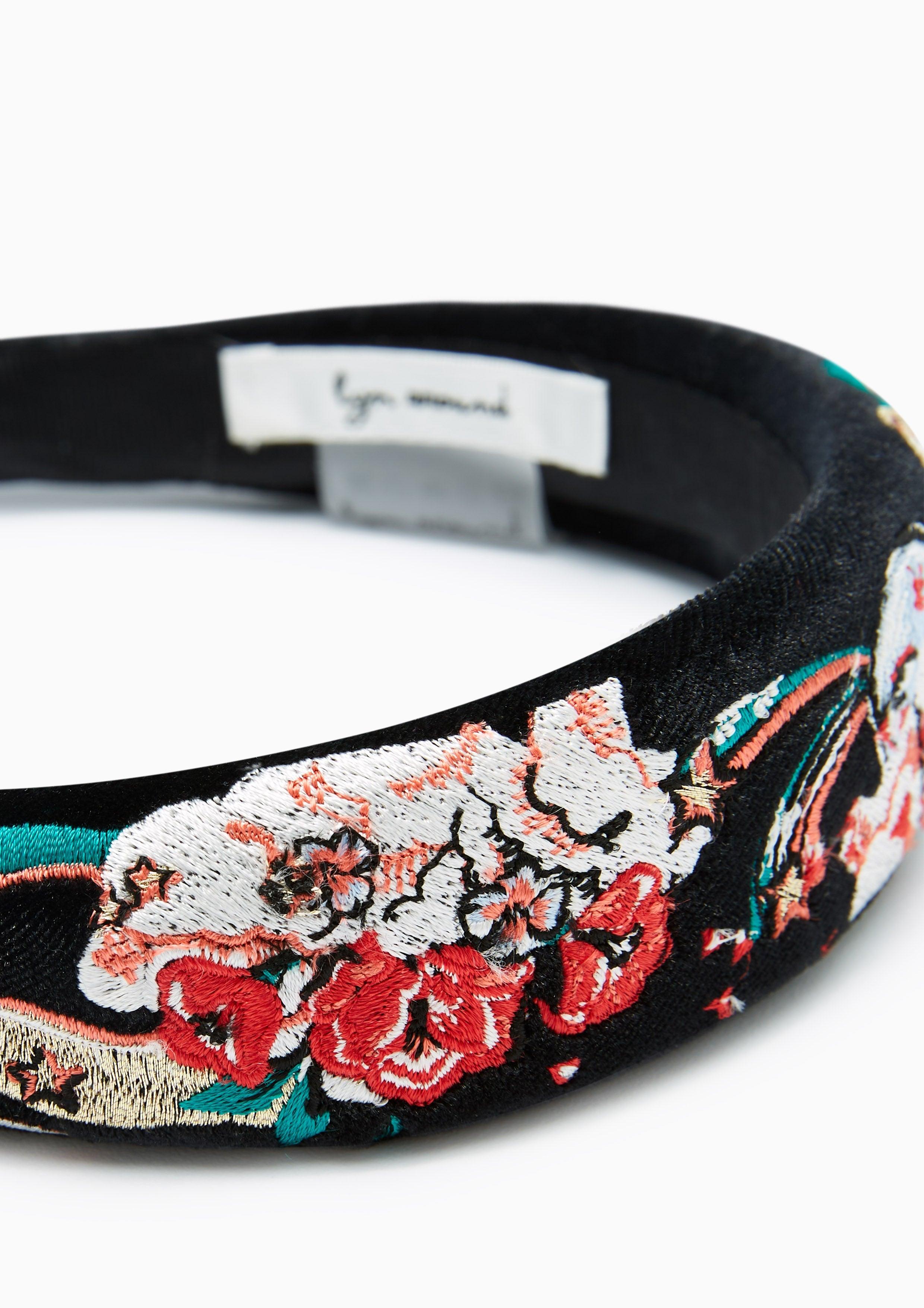 Chromatic Daydream Embroidery Headband Multi Color