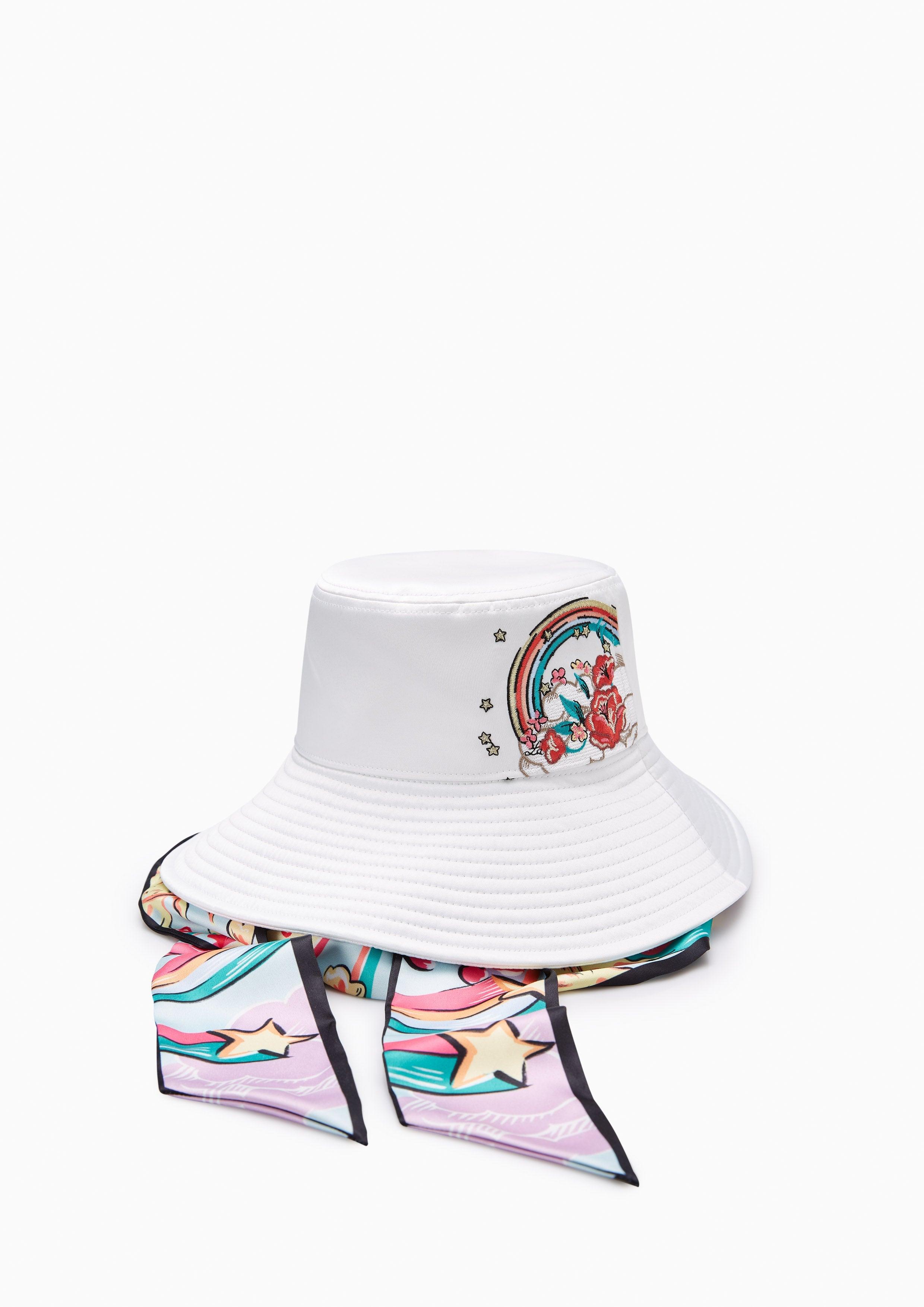 Bow Tie Accent Hat Multi Color