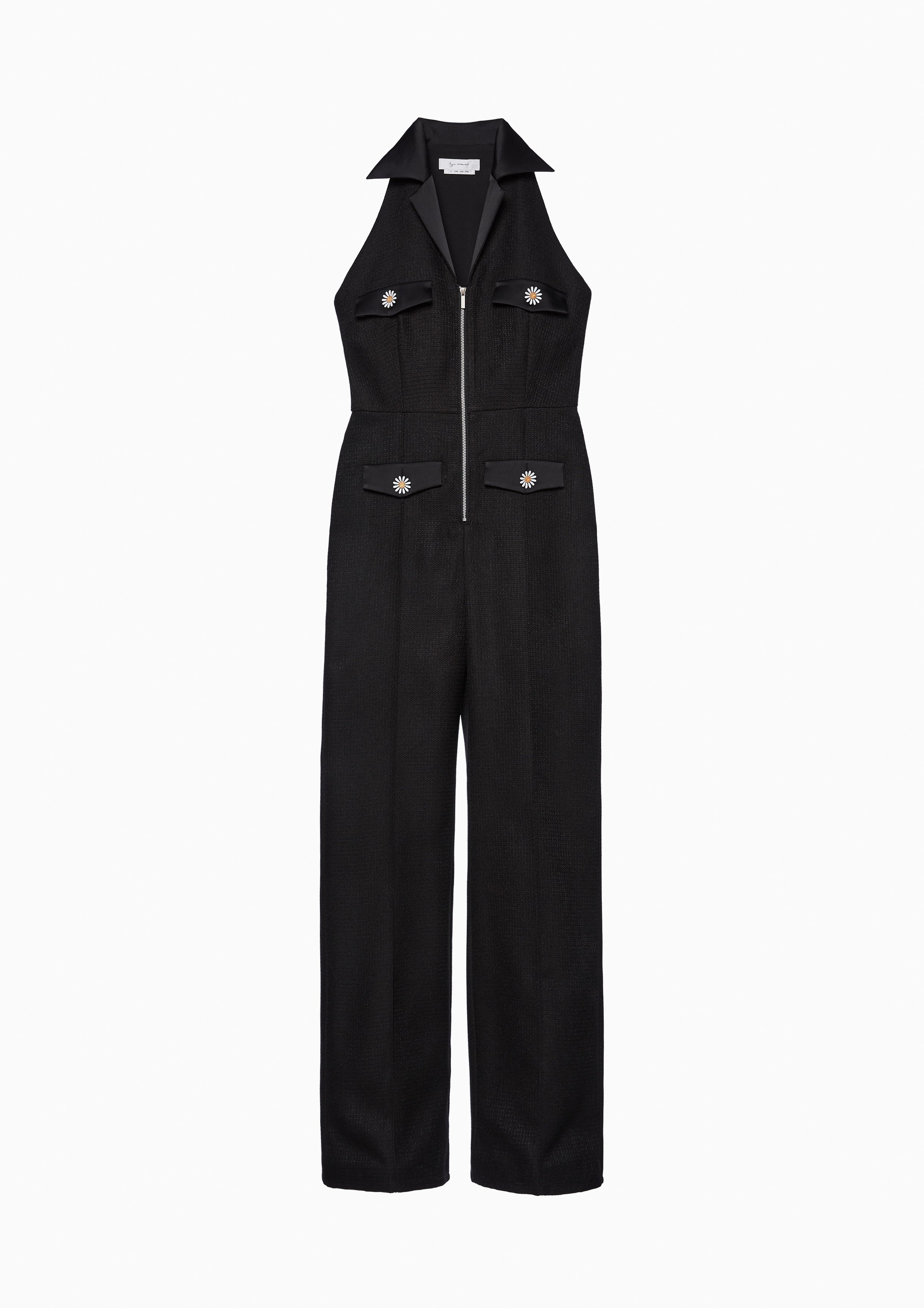 Sleeveless Daisy Zip Jumpsuit Femme Power Collection