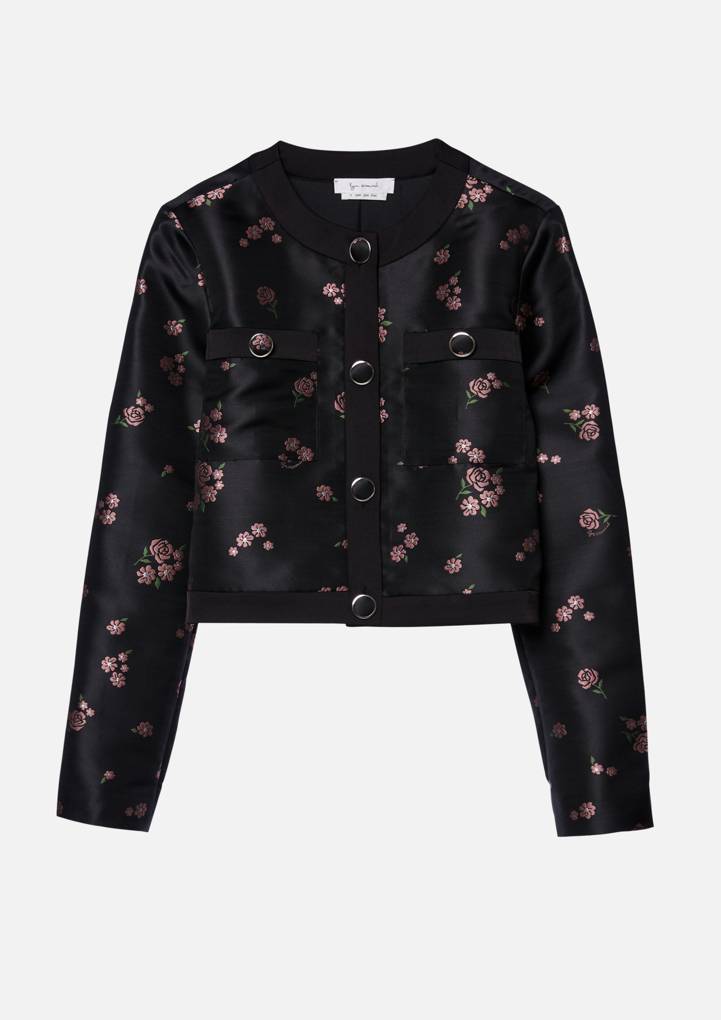 Floral Crop Jacket Nostalgia Chronicle Collection