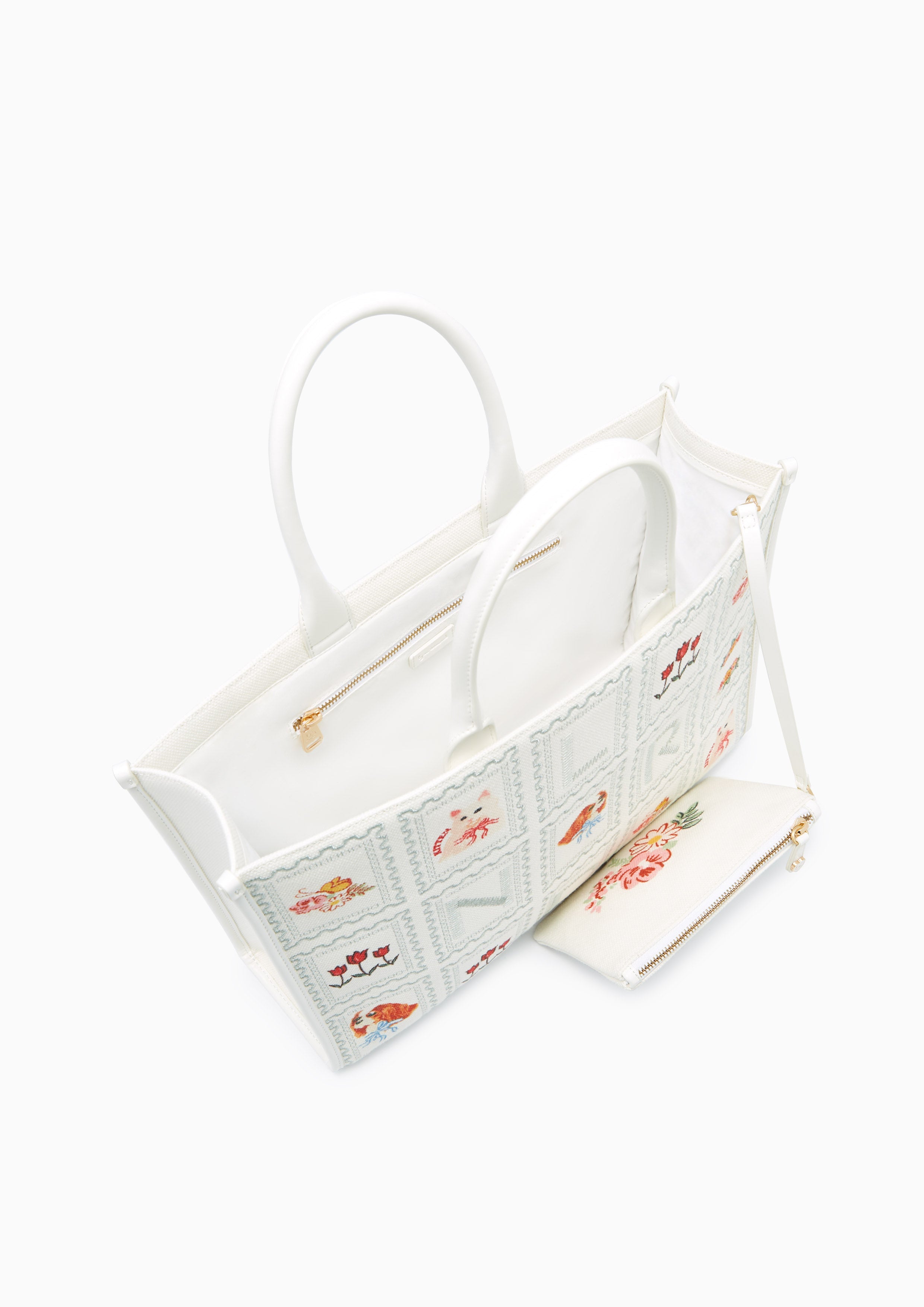 Stamppy Tote Bag White