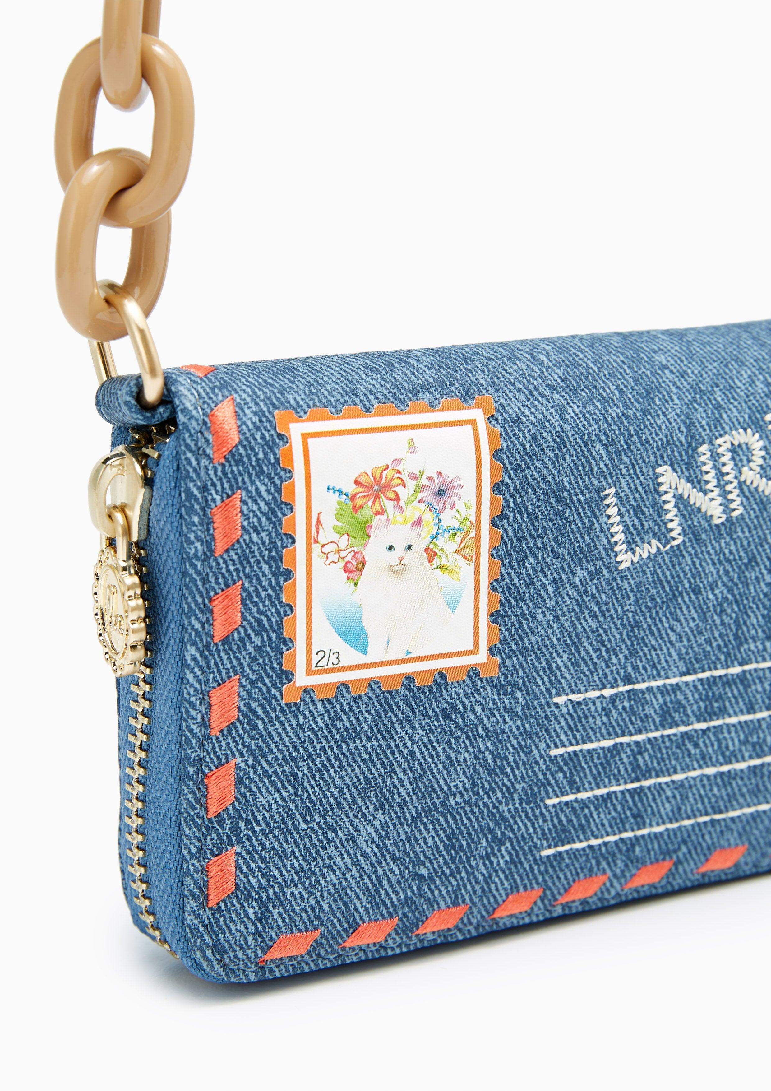 Lettera Wallet Blue