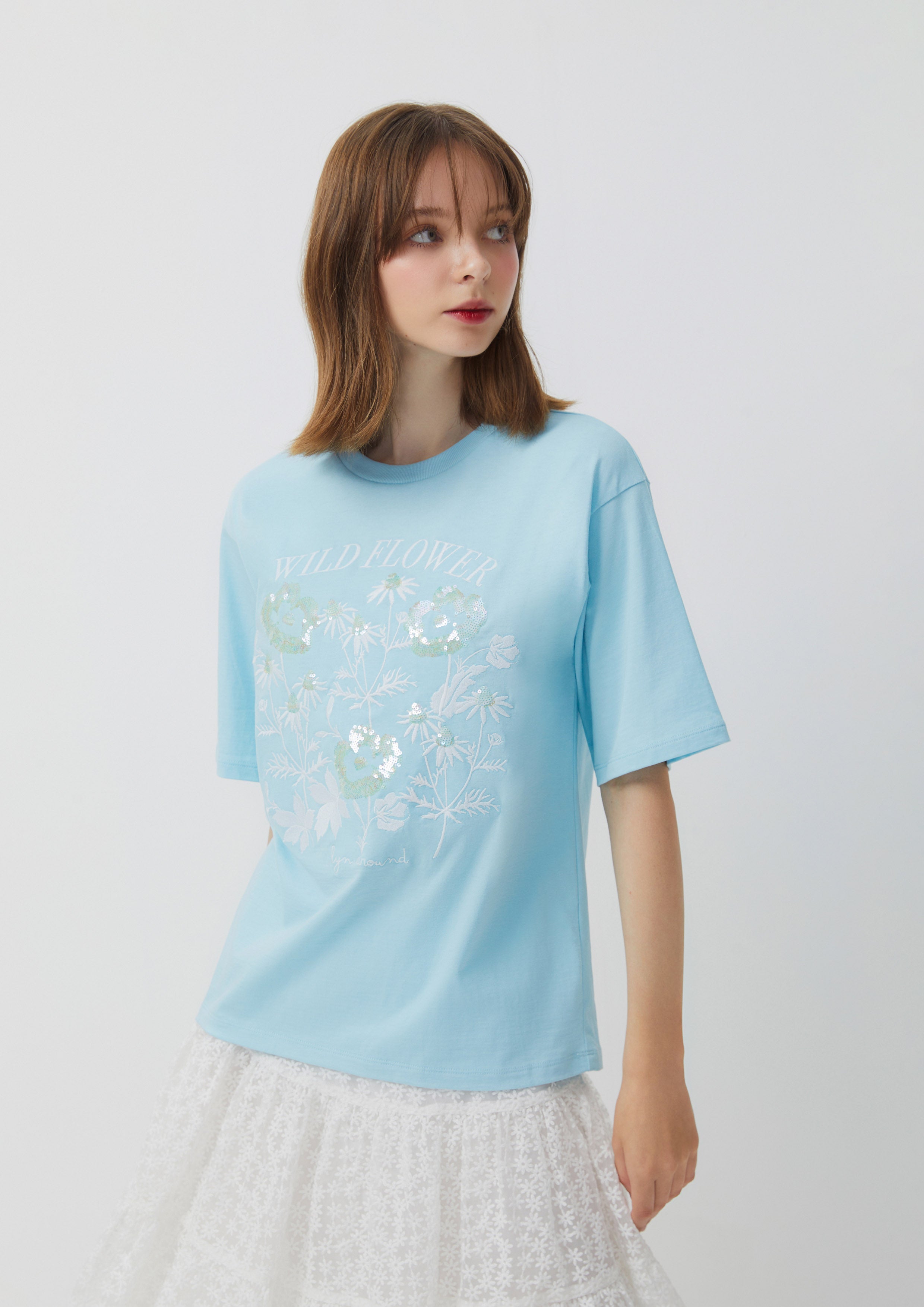 Wild Flower Crop T-Shirt Nostalgia Chronicle Collection