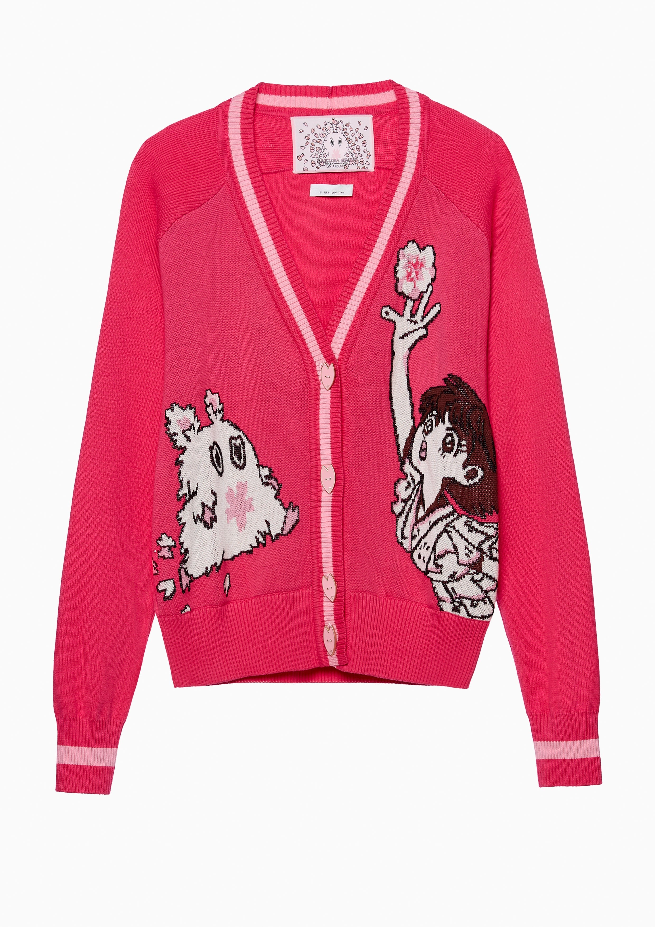 Sakura Spirit Stripe Cardigan Sakura Spirit Collection