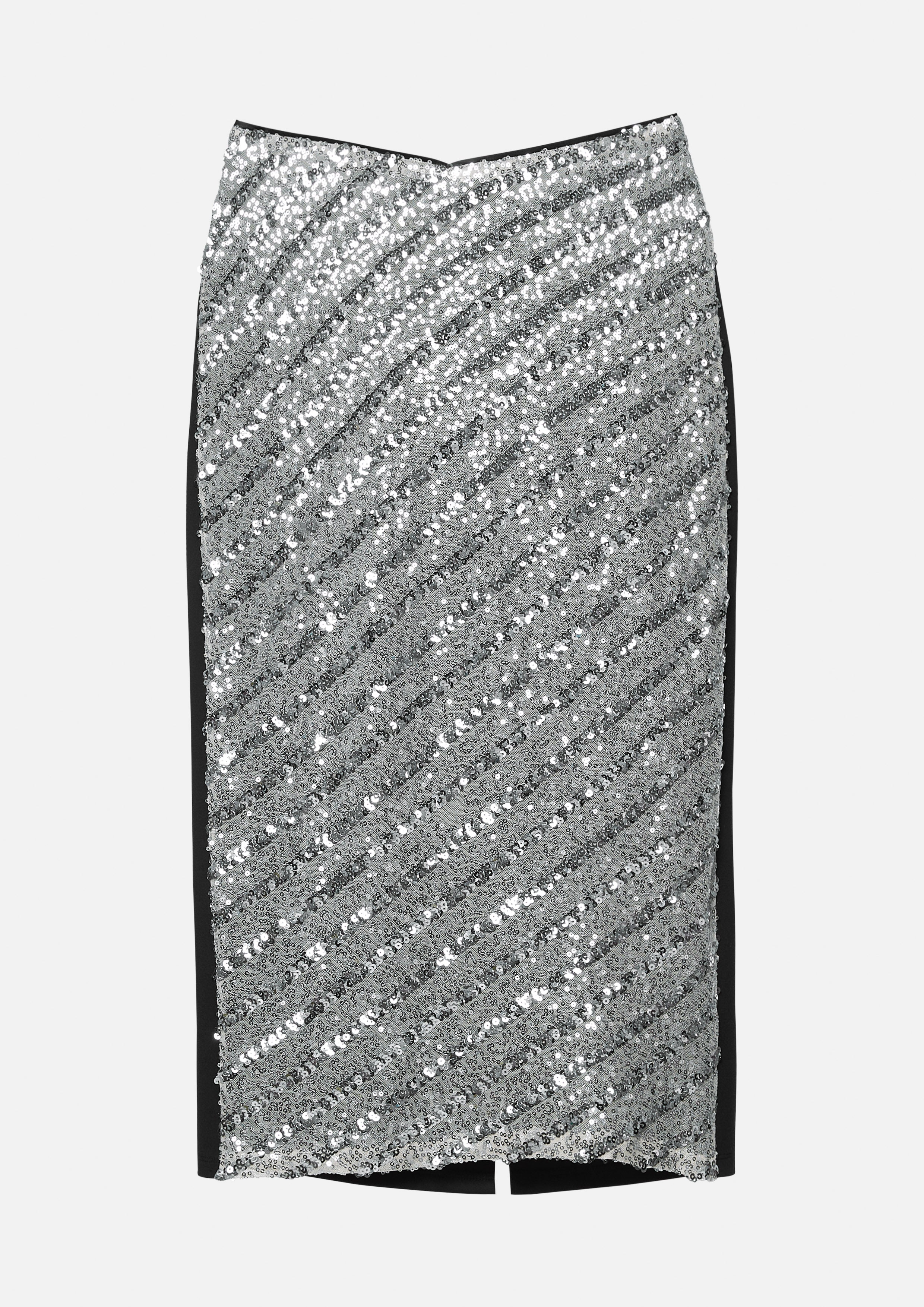 Sequined Panel Midi Pencil Skirt The Star Athlete Collection