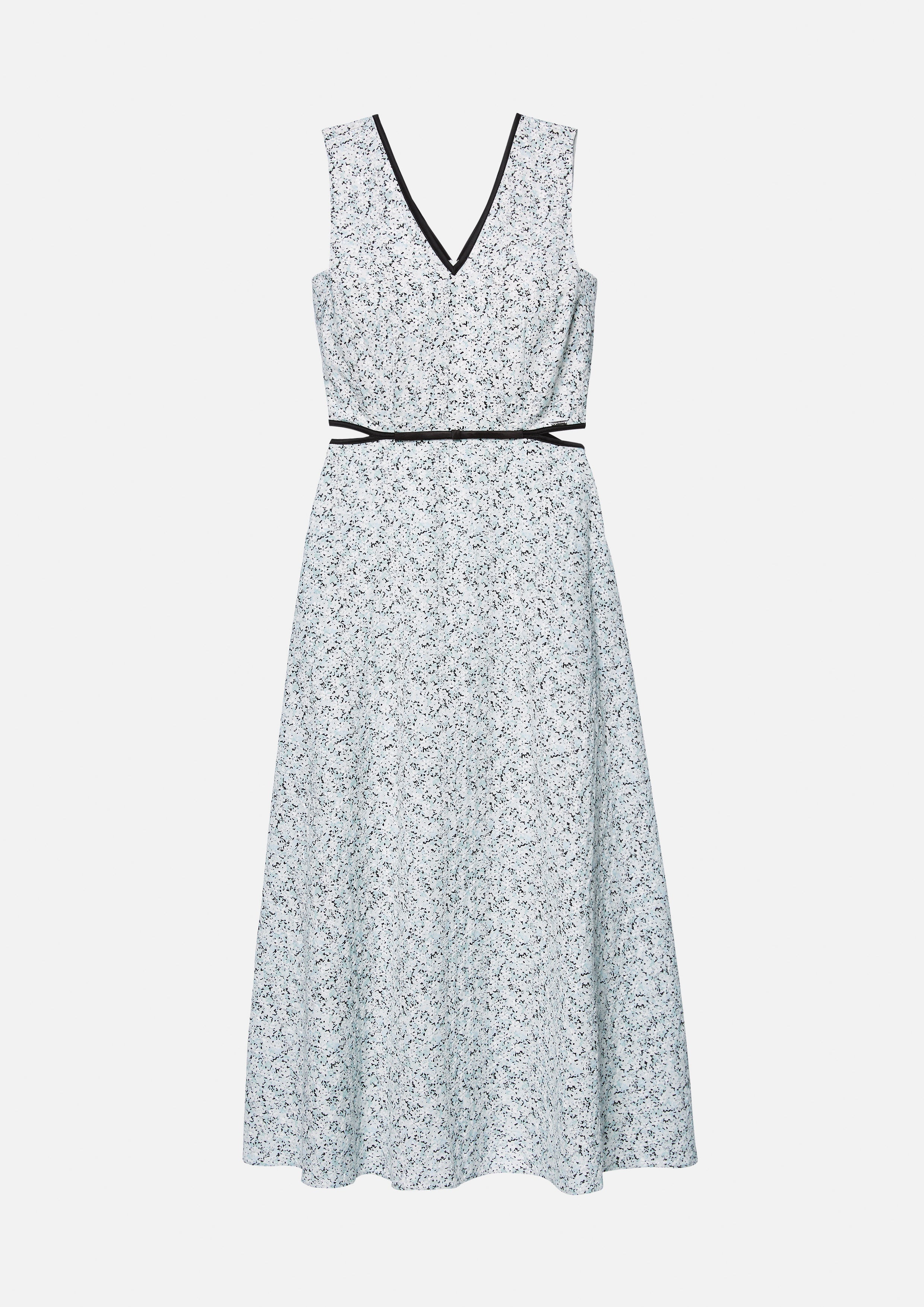 Floral Cutout Sleeveless Midi Dress Dreamweaver Troop Collection