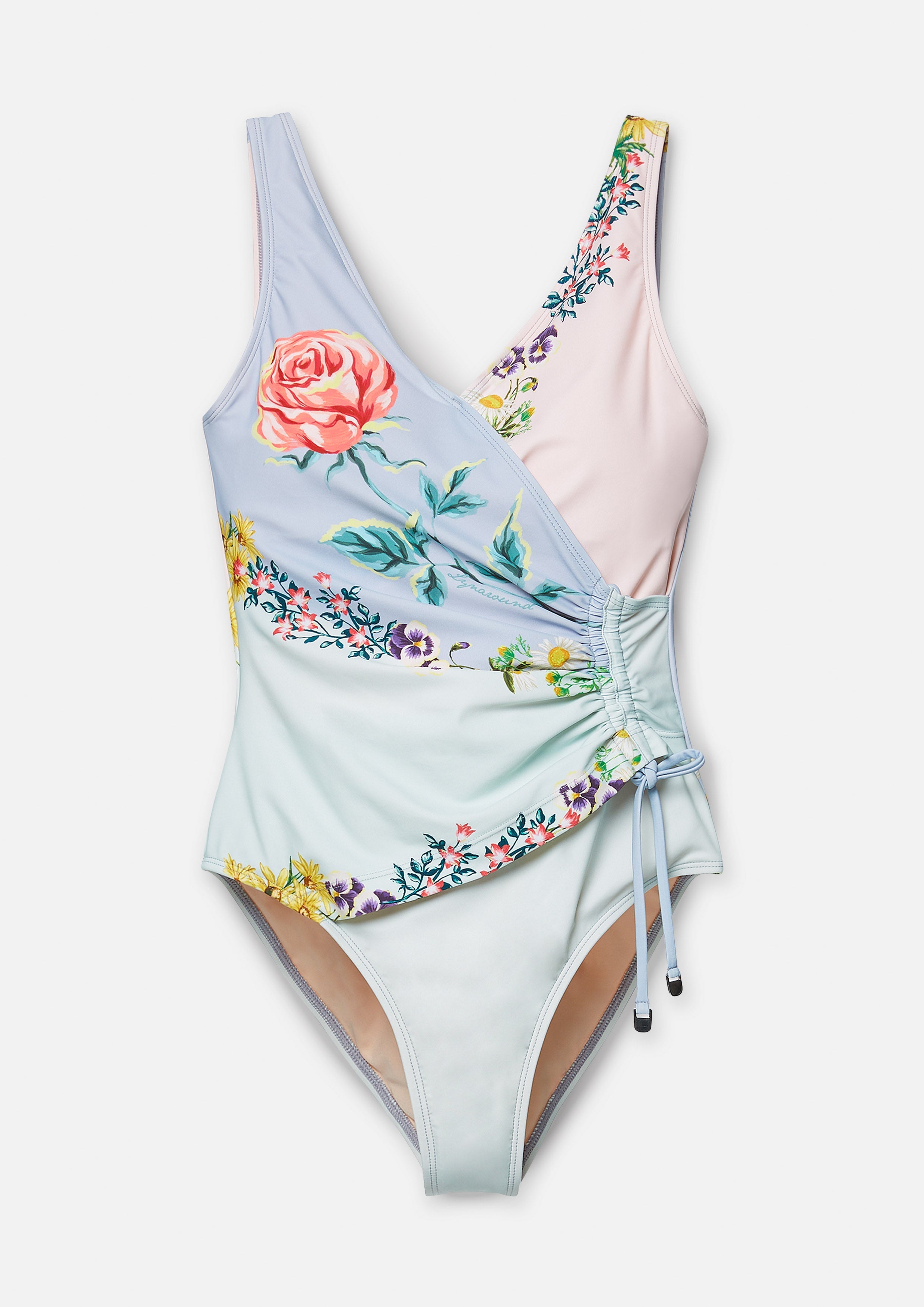 Floral Printed One-Piece Bodysuit Dreamweaver Troop Collection