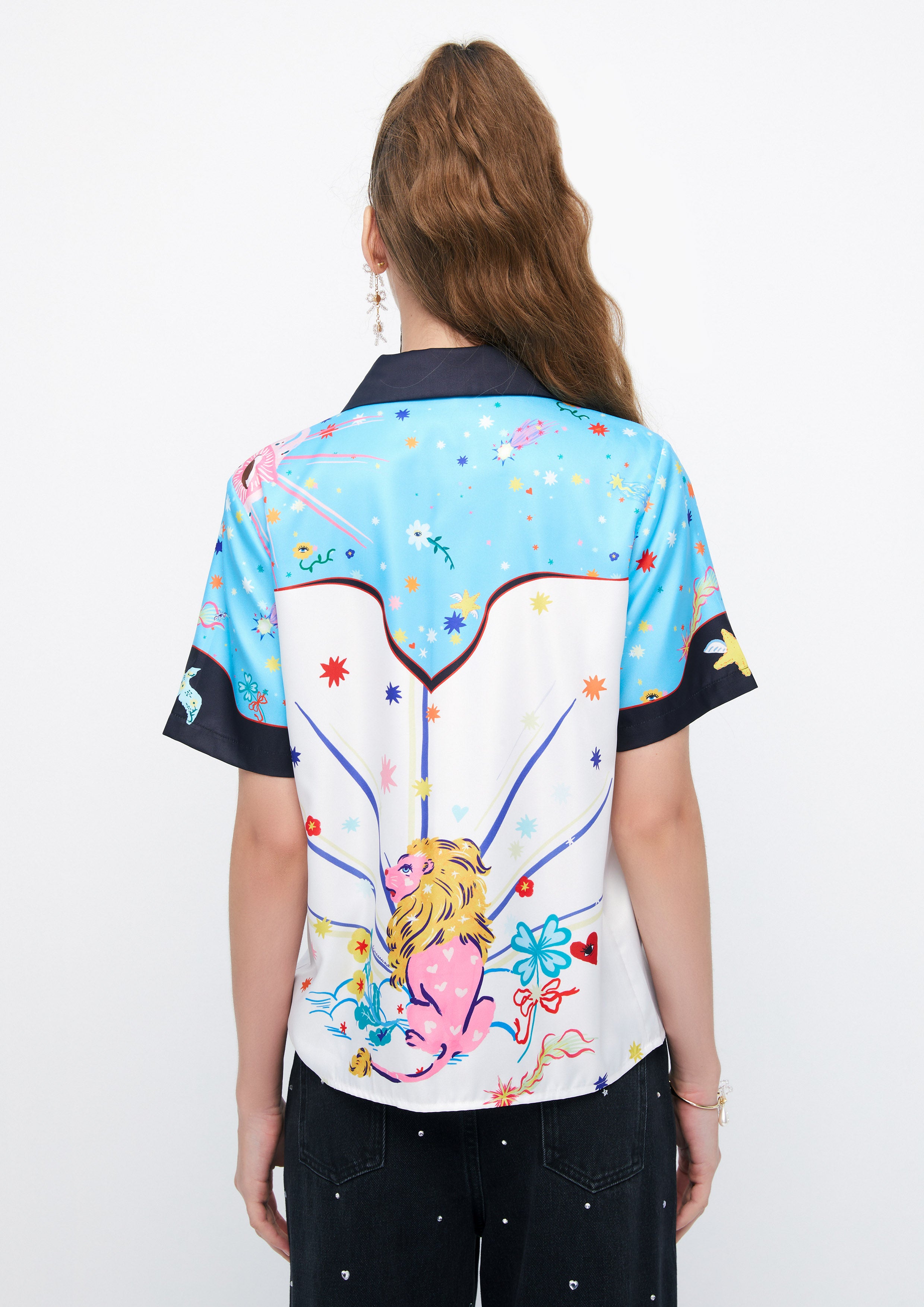 Zodiacal Dream Short Sleeve Shirt Retro Rewind Collection