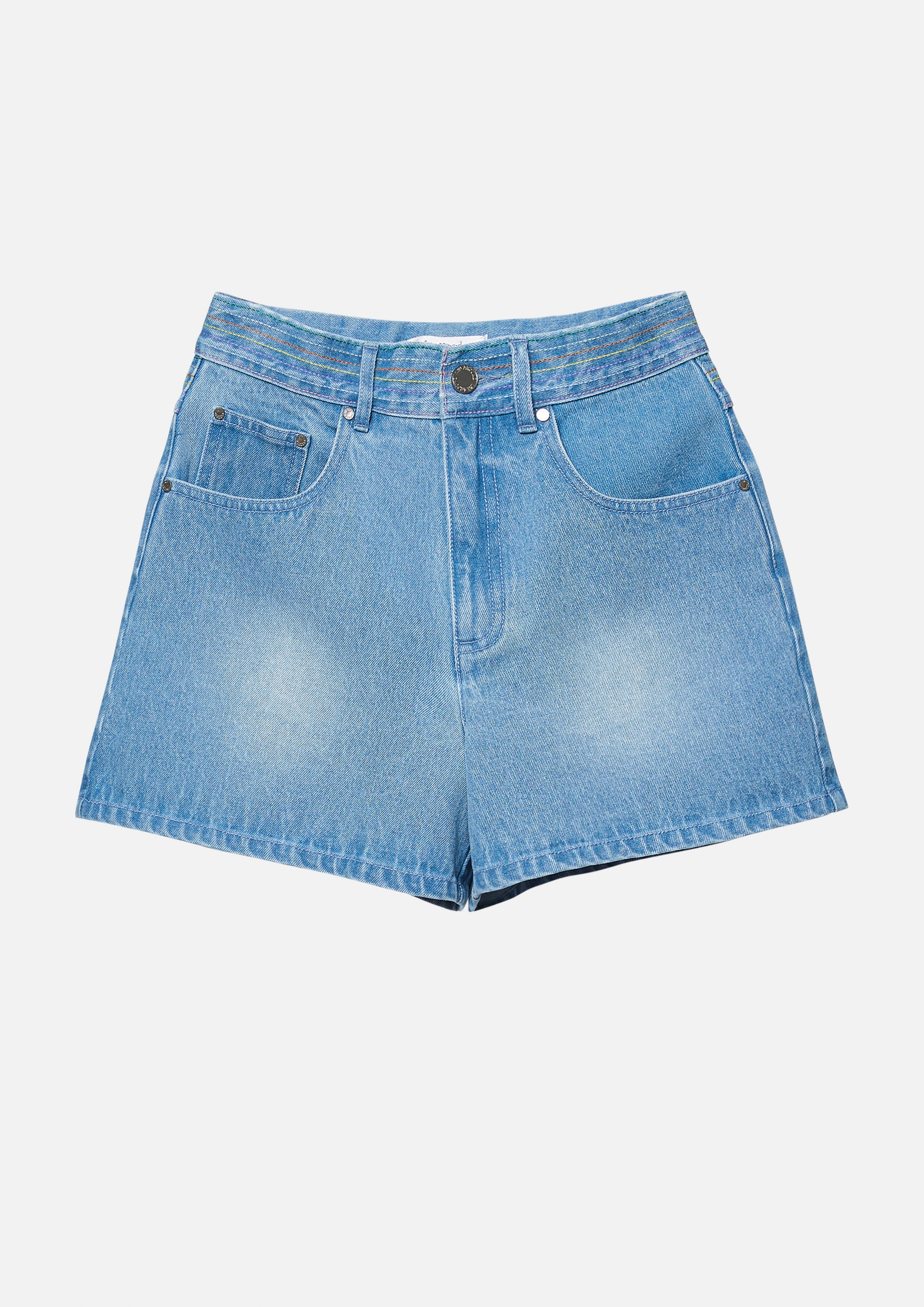 Faded Denim Shorts The class of 2002 Collection