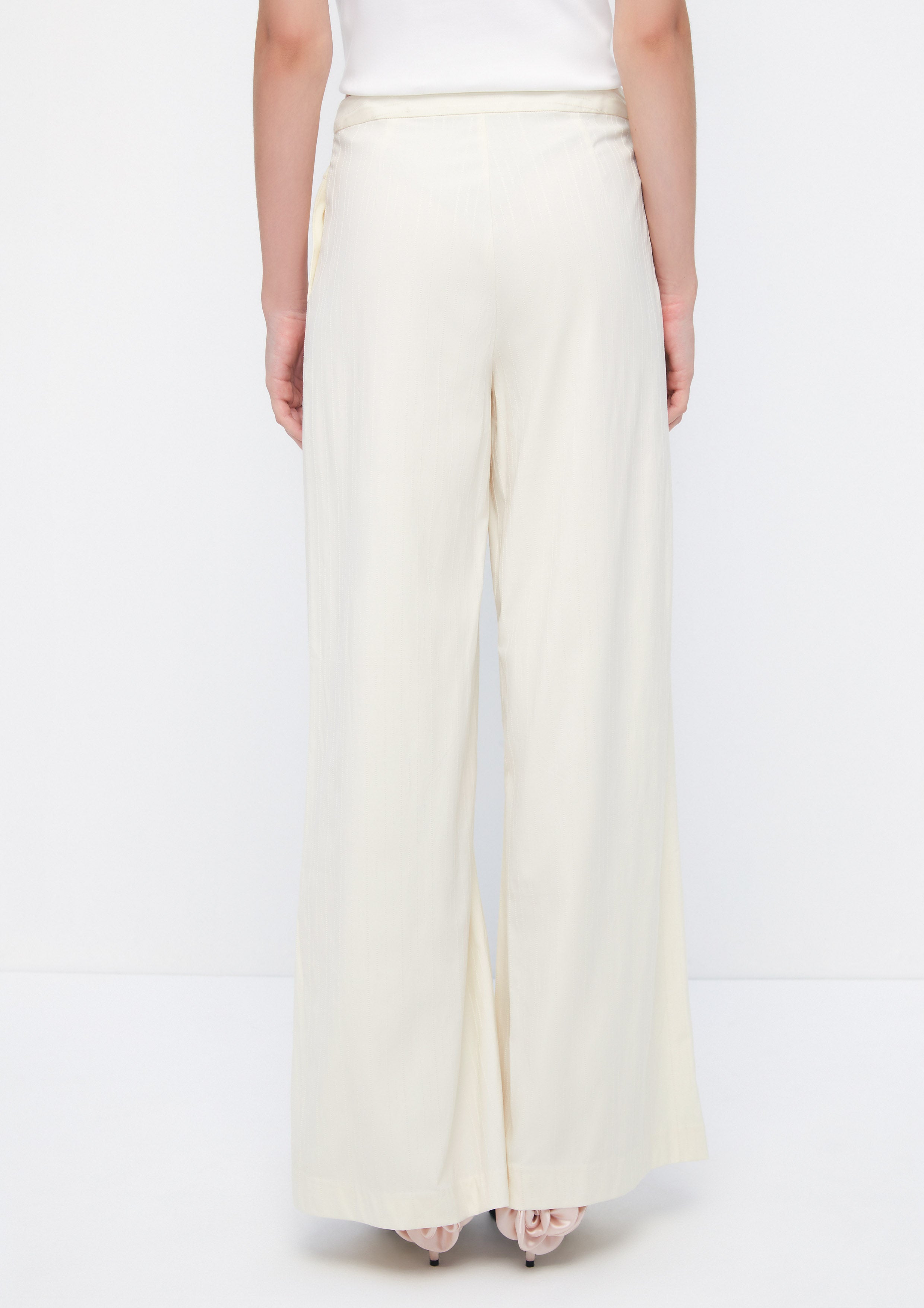 Laced Wide-Leg Trousers Retro Rewind Collection