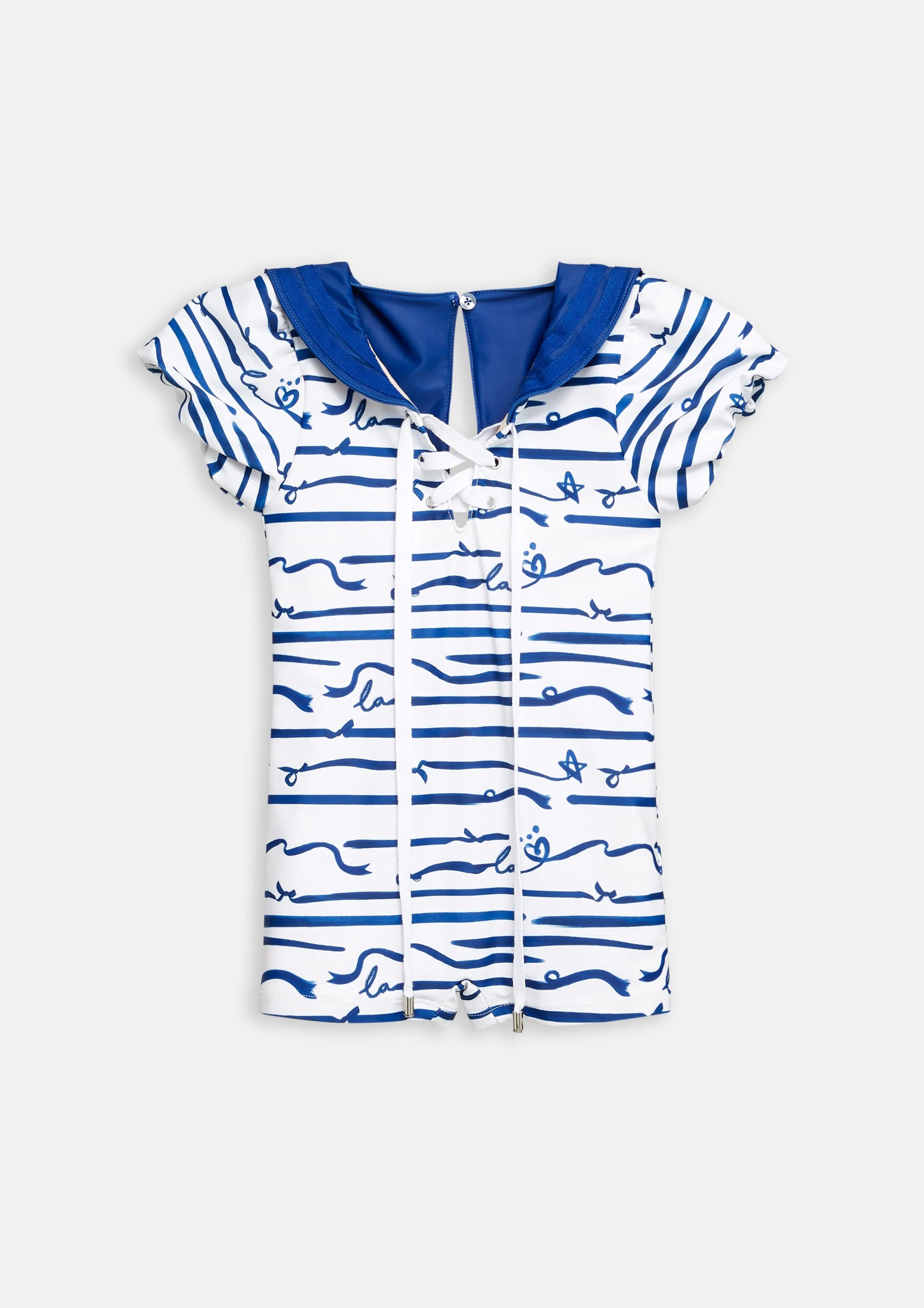 Maritime Sailor Swimsuit For Girls The Secret Place