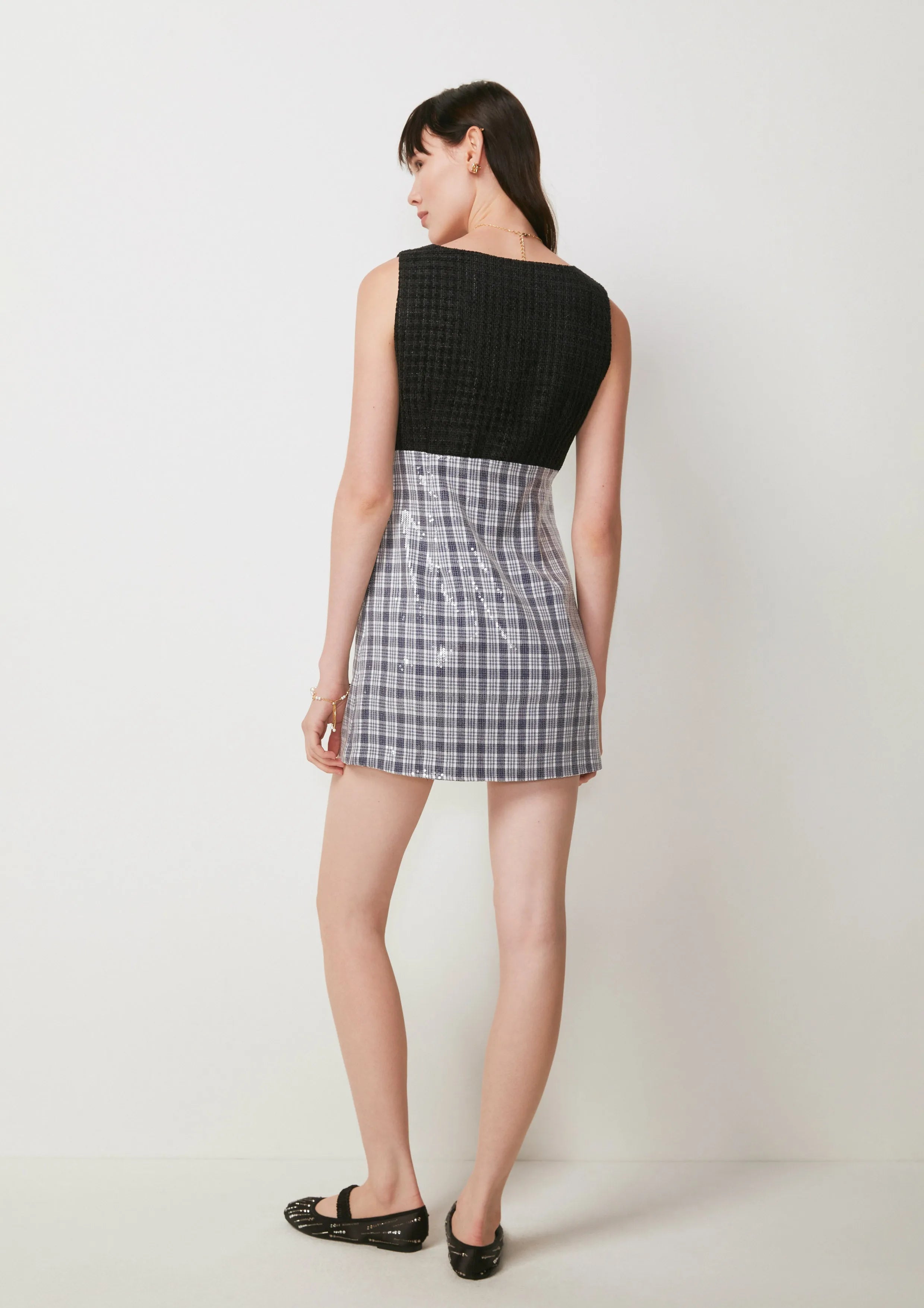 Maritime Check Mini Dress The Secret Place