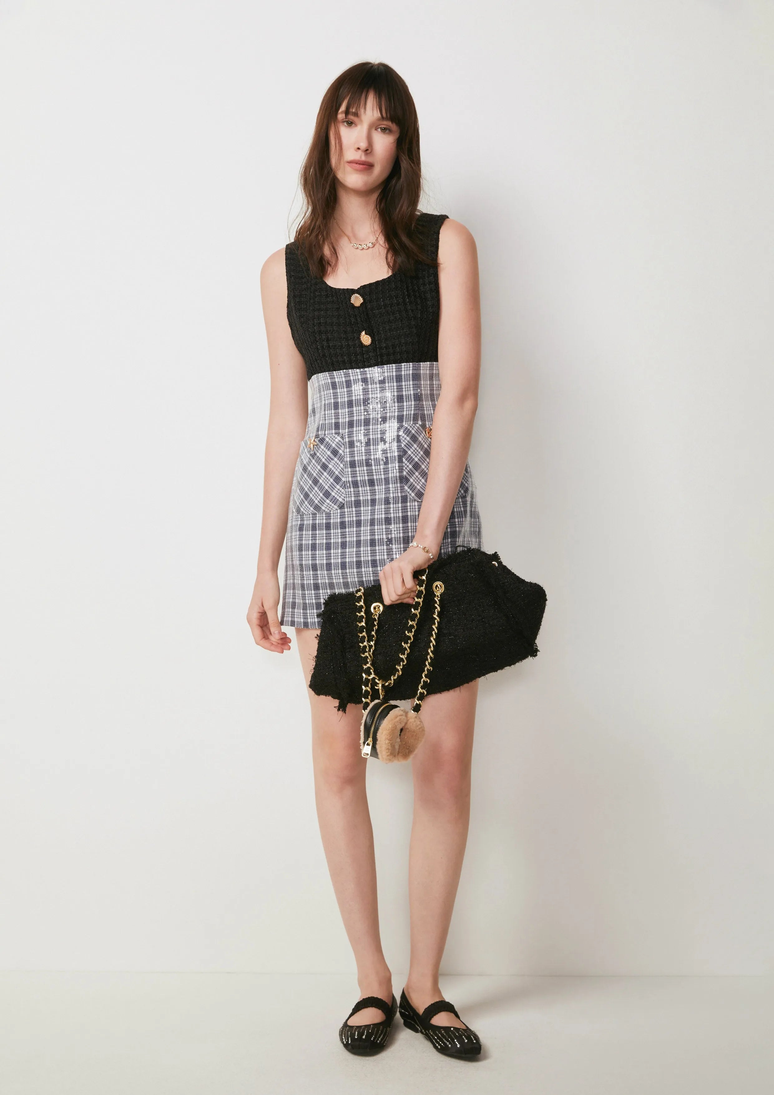 Maritime Check Mini Dress The Secret Place