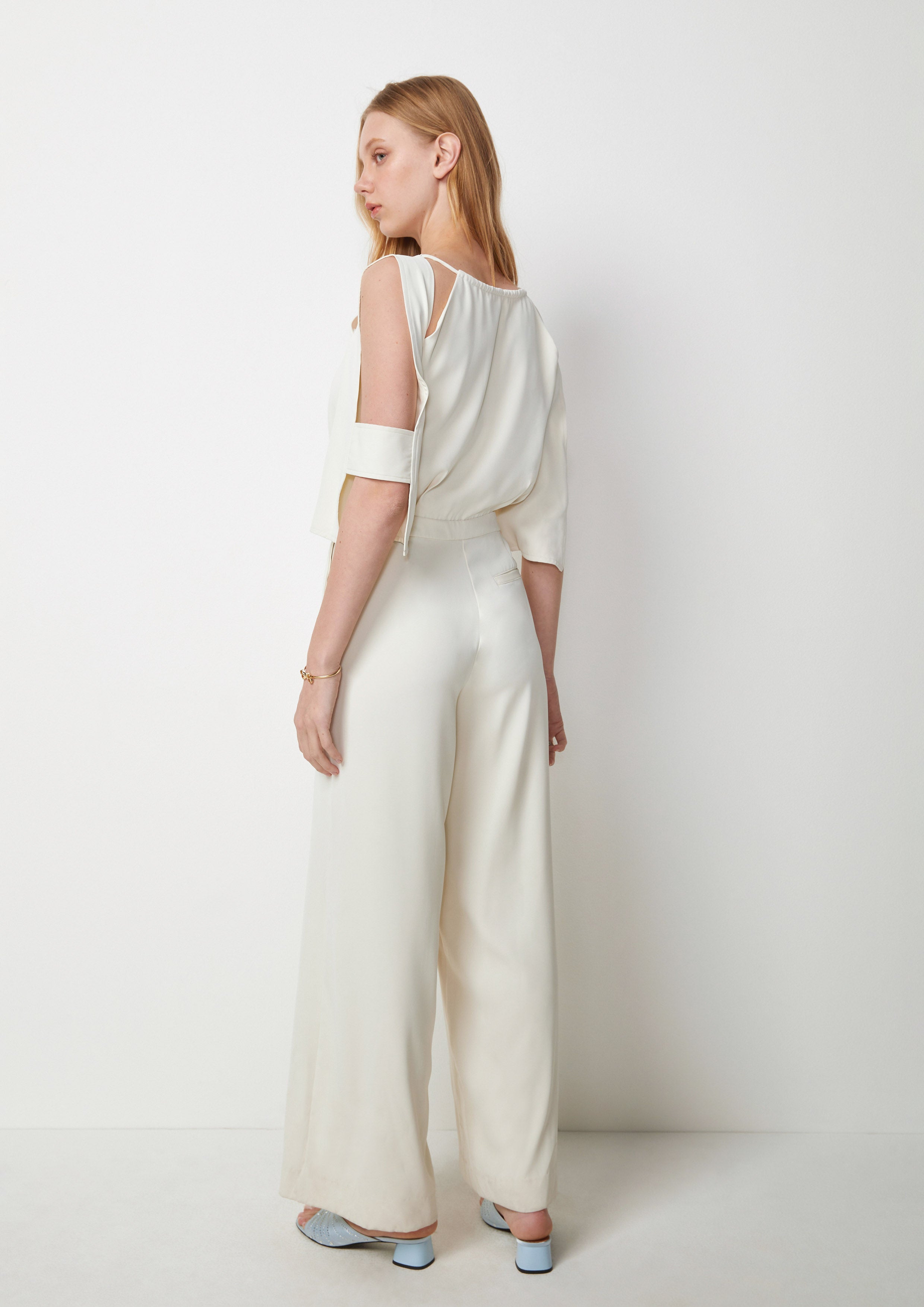 Split Sleeve Jumpsuit Pas De Deux