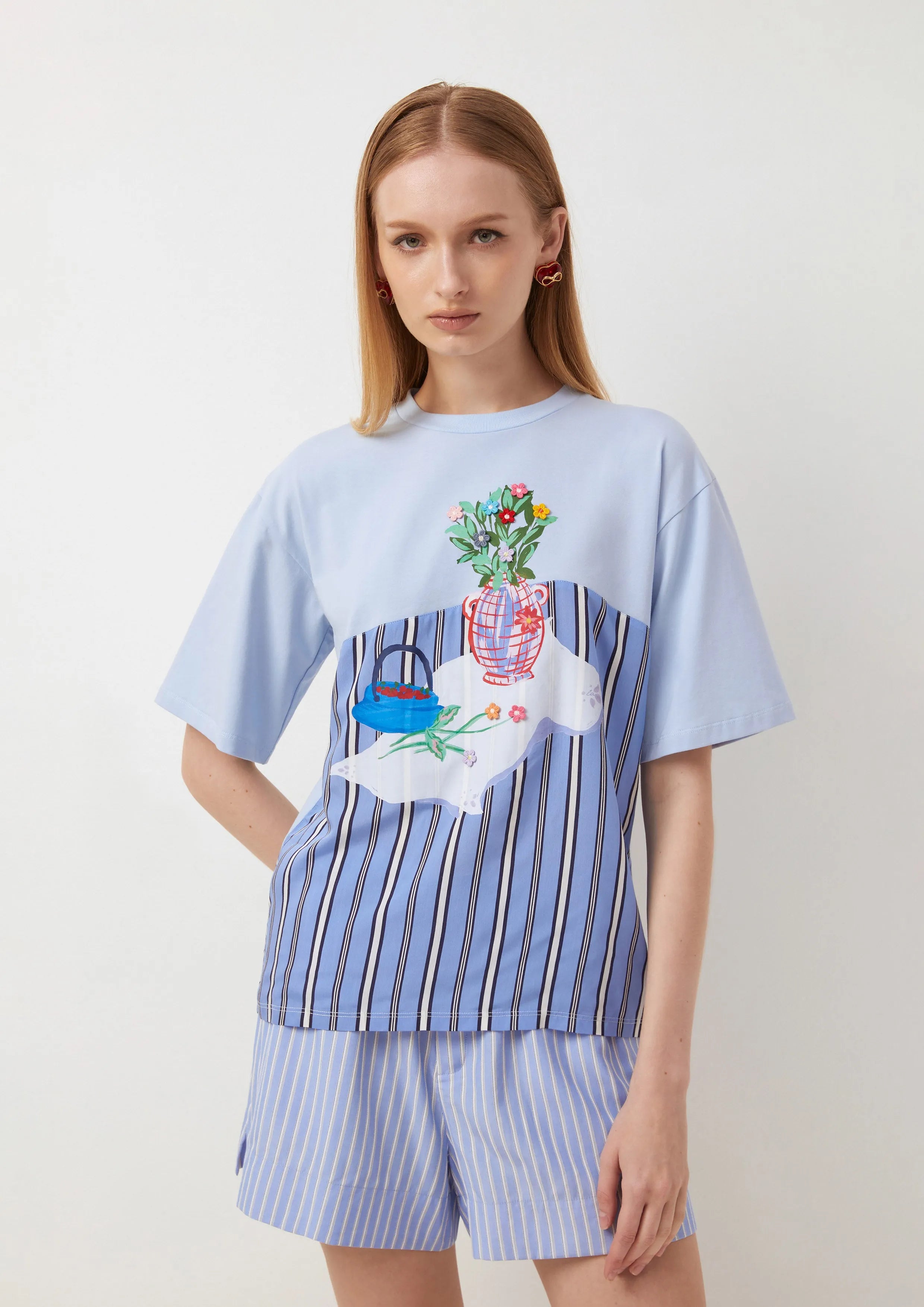 Spring-Summer Picnic Set T-Shirt La La Land