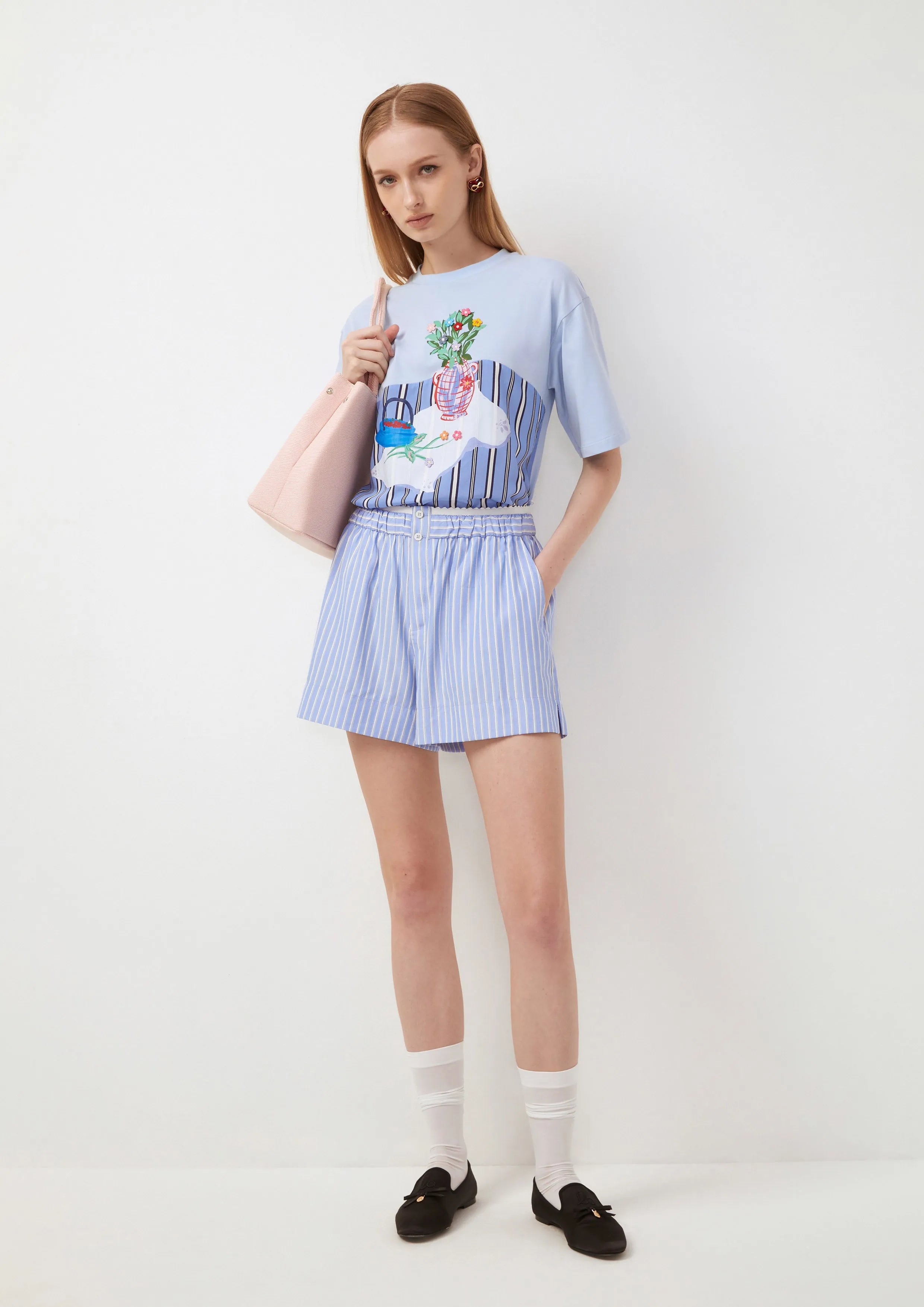 Spring-Summer Picnic Set T-Shirt La La Land