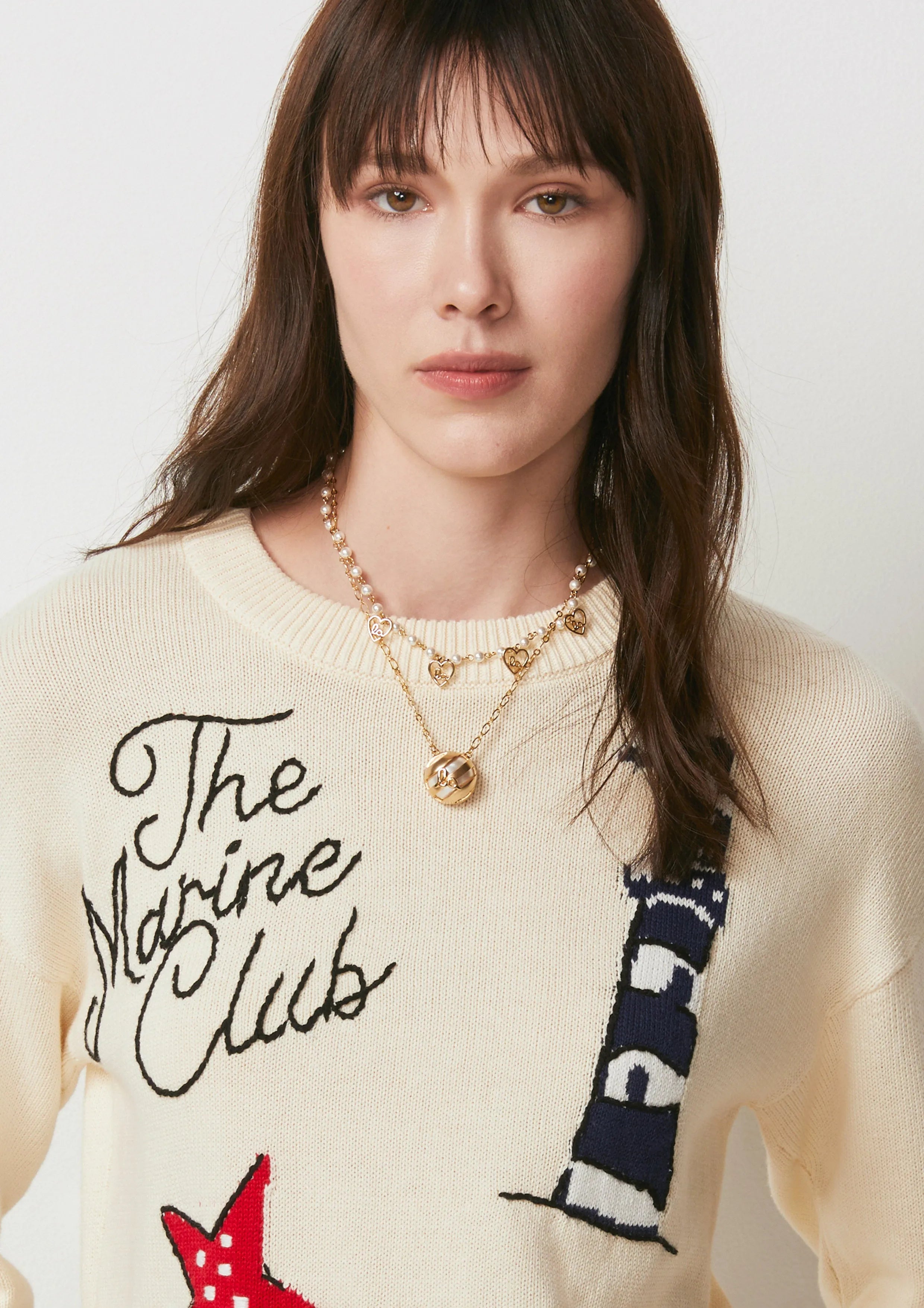 Marine Club Knit Pullover The Secret Place