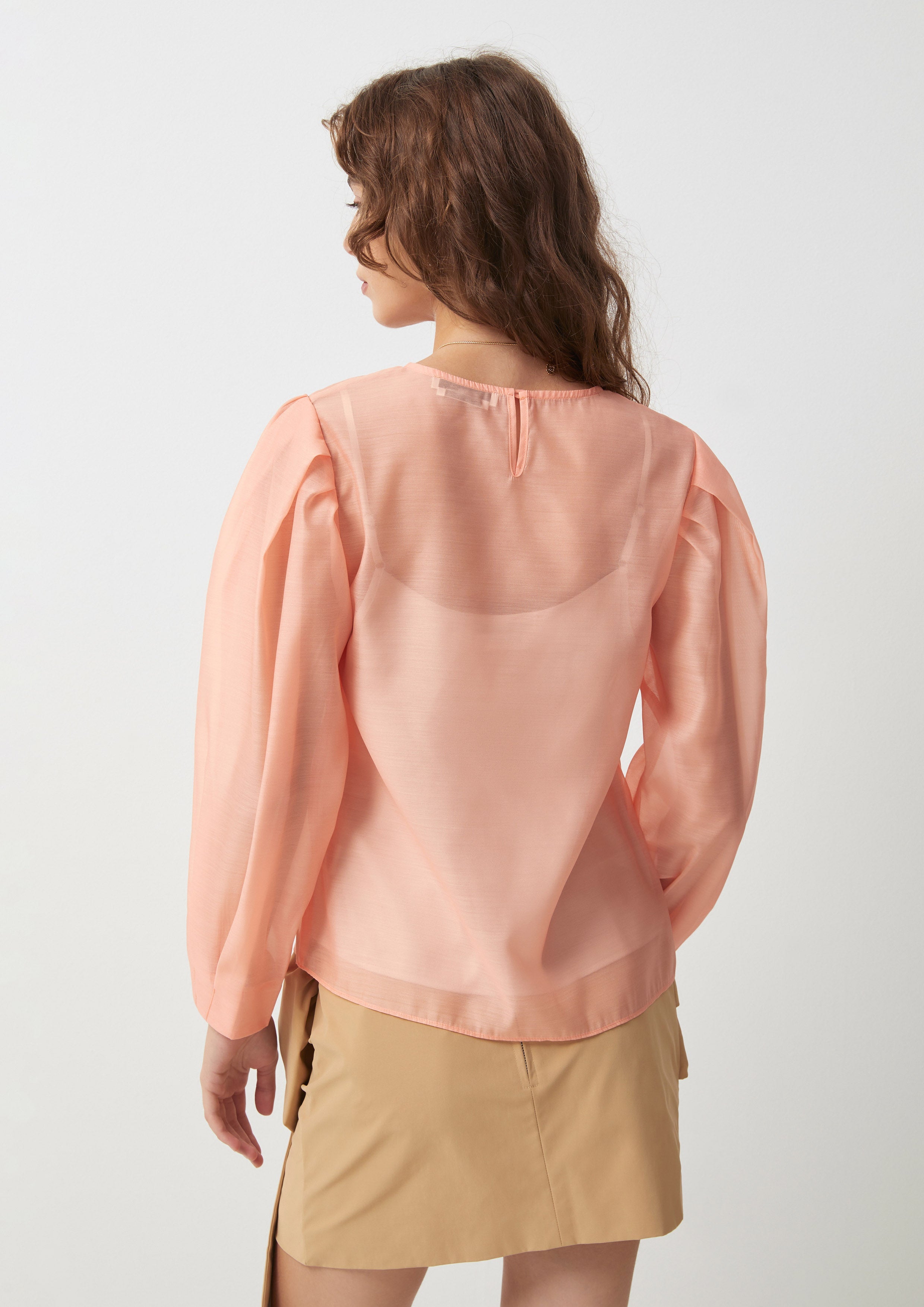 Daisy Sheer Blouse Dew-kissed Meadows