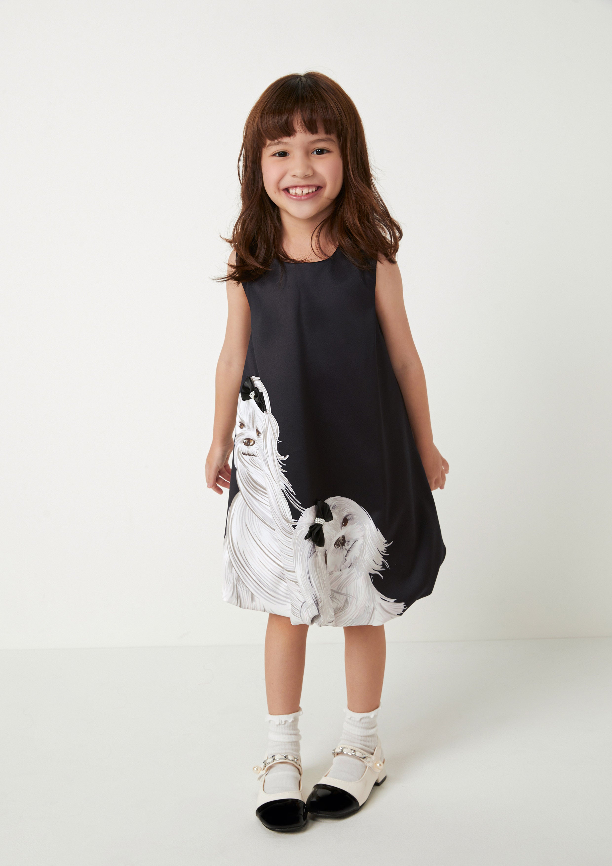 Maltese Bubble Dress For Girls The Canine Whisperer