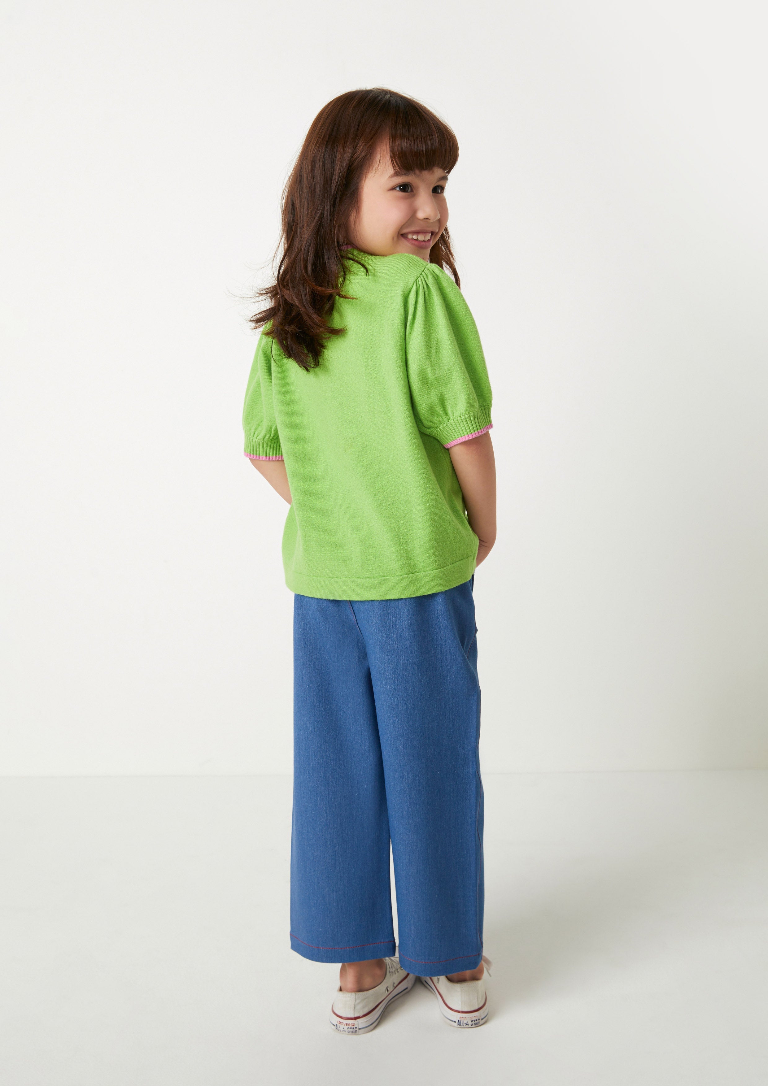 Maltese Puff Sleeve Top For Girls The Canine Whisperer