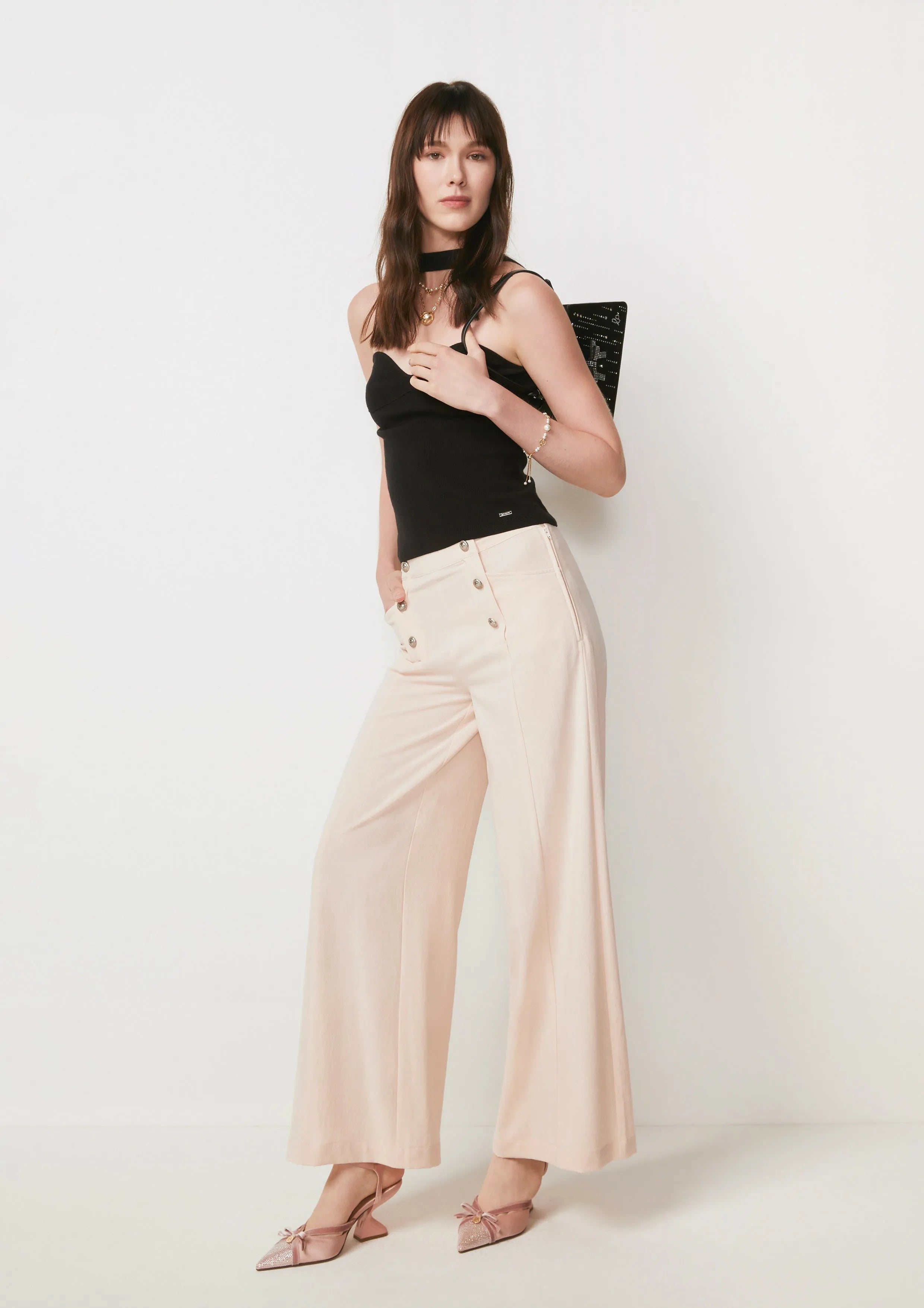 Maritime Pearl Trousers Romantic Rosy